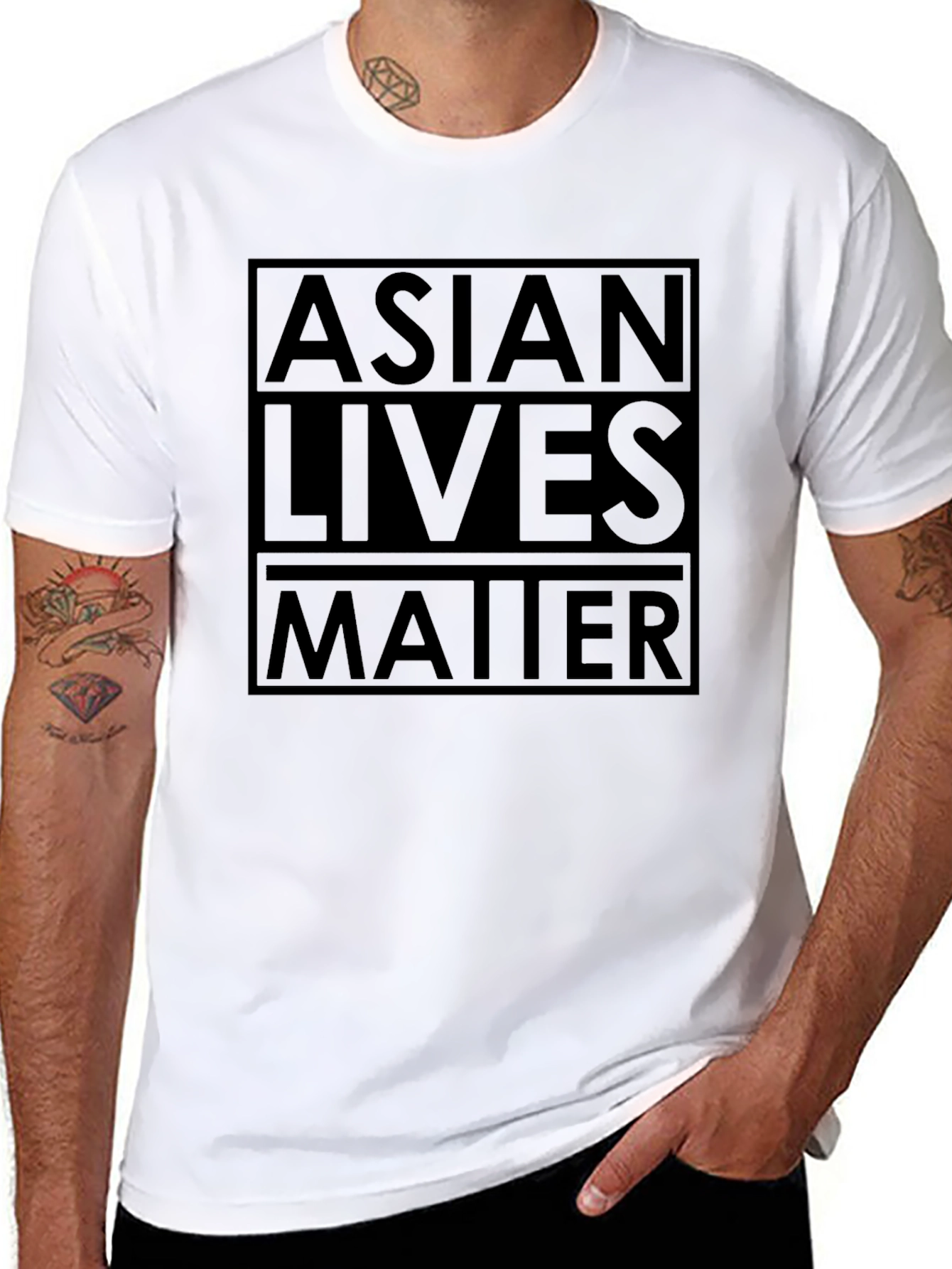 Asian Lives Matter Graphic Tee