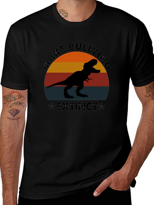 Make Bullying Extinct T-Rex Graphic Tee