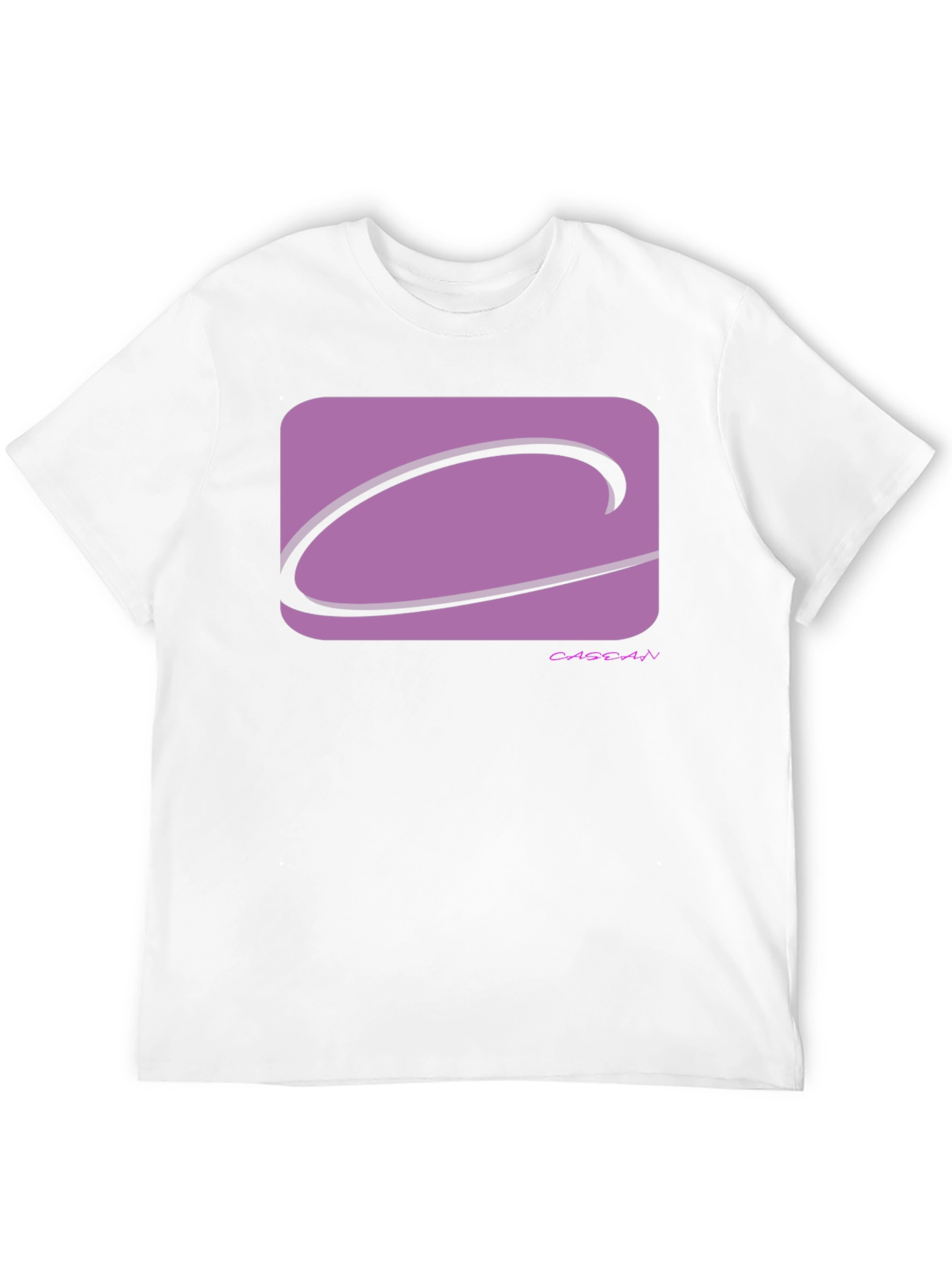 Modern Logo Graphic Tee - Black Casual T-Shirt