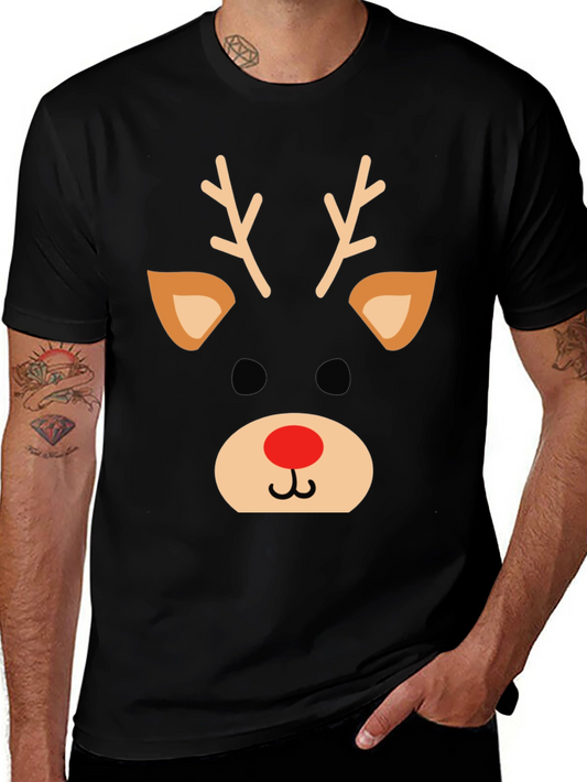 Festive Reindeer Graphic Tee