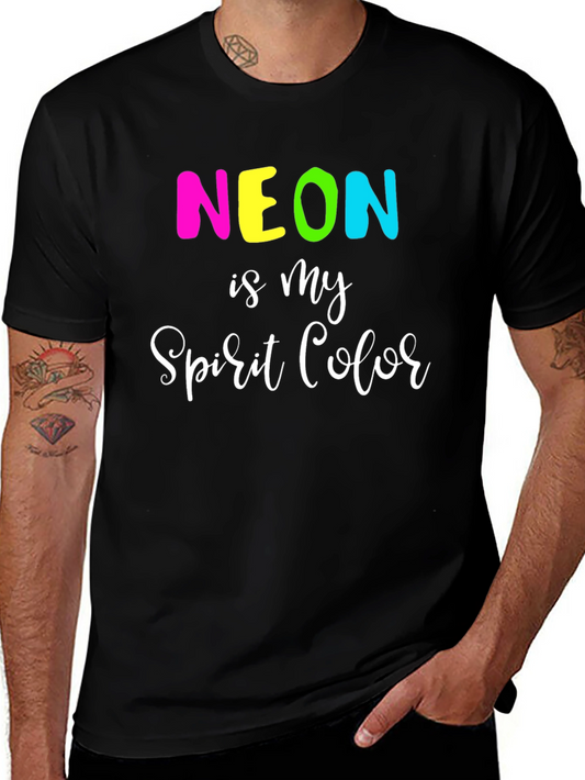 Neon Is My Spirit Color T-Shirt