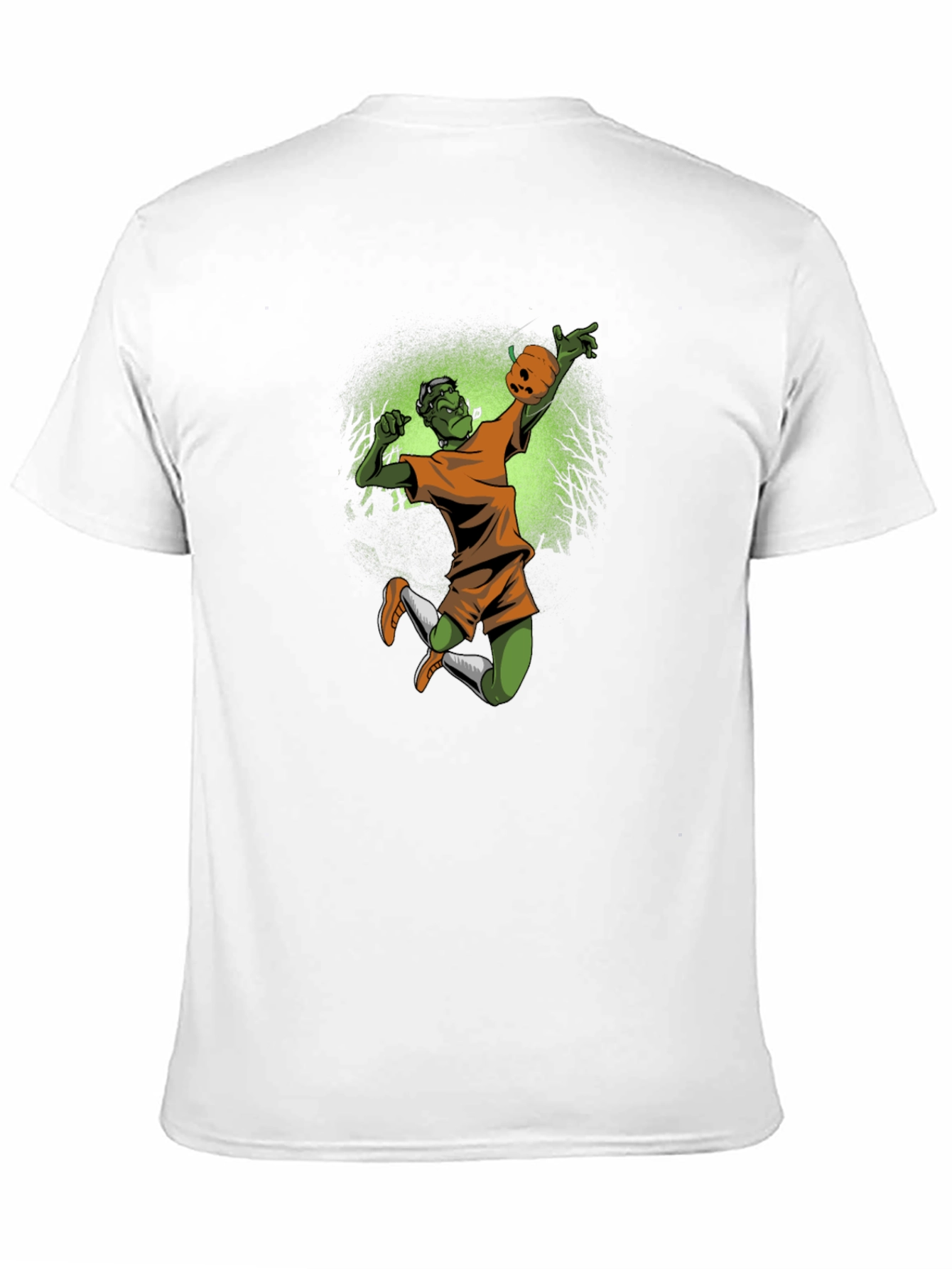 Zombie Football Player Graphic T-Shirt