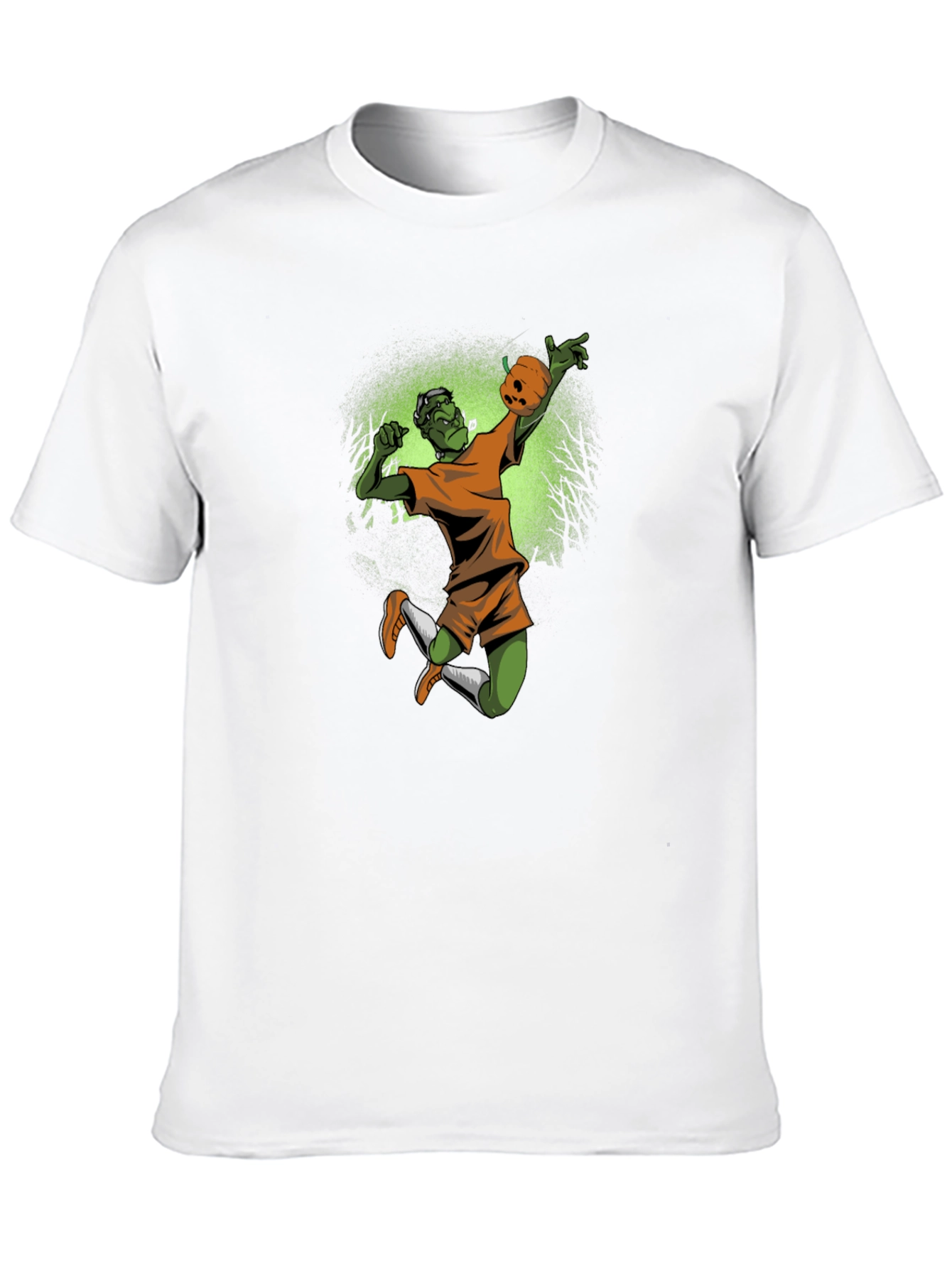 Zombie Football Player Graphic T-Shirt