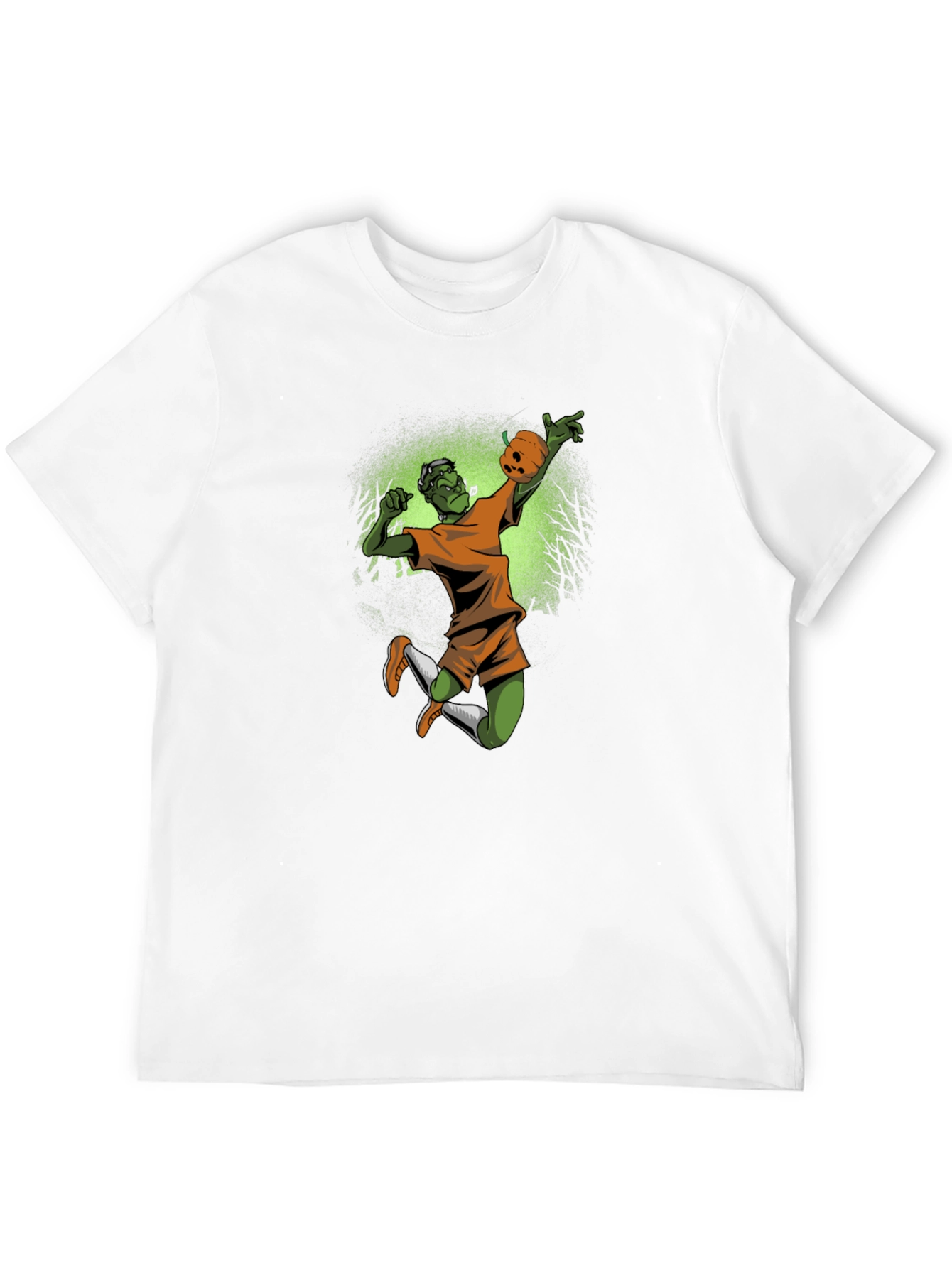 Zombie Football Player Graphic T-Shirt