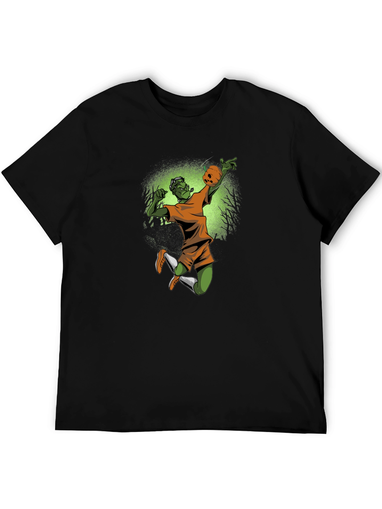 Zombie Football Player Graphic T-Shirt