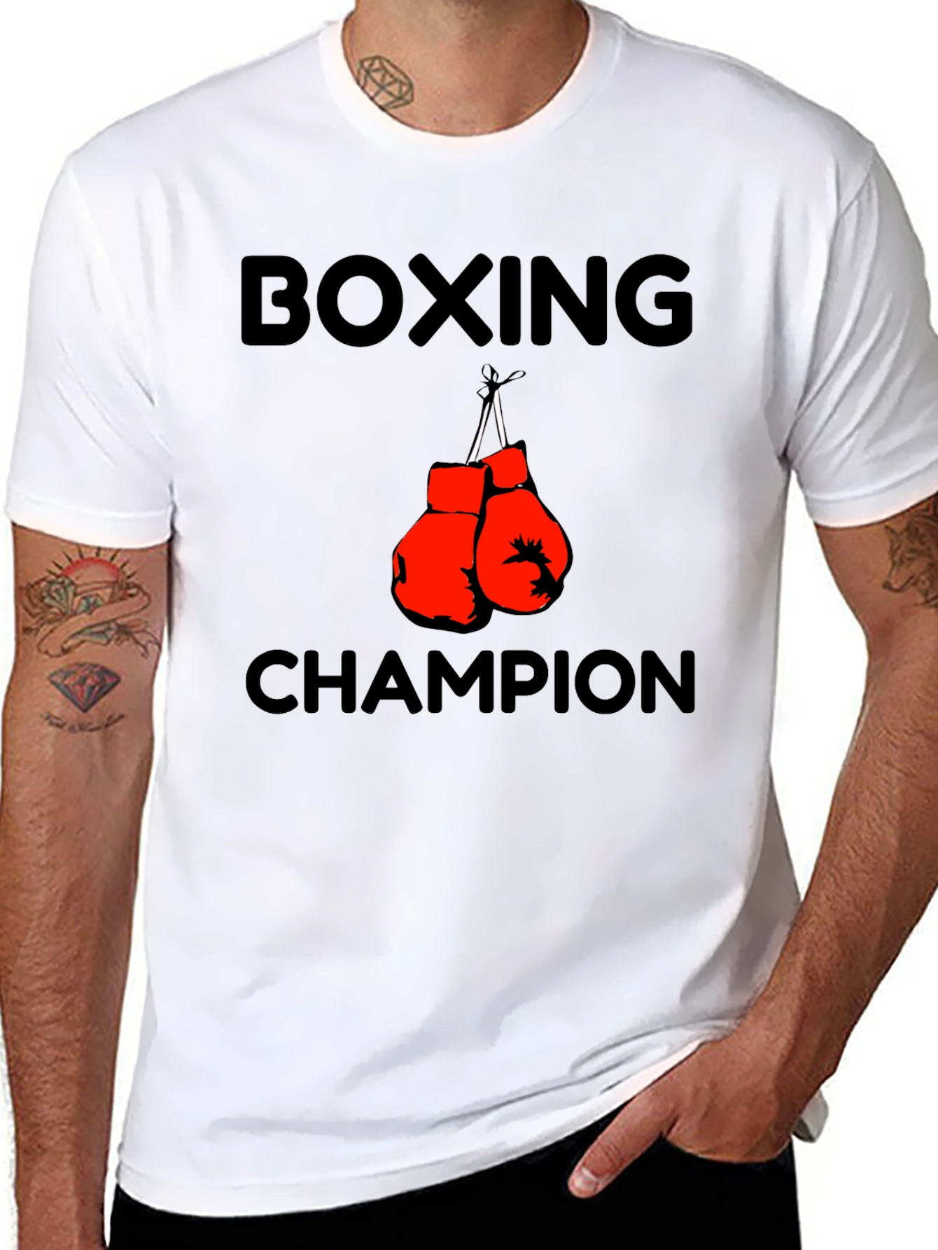 Boxing Champion Graphic T-Shirt