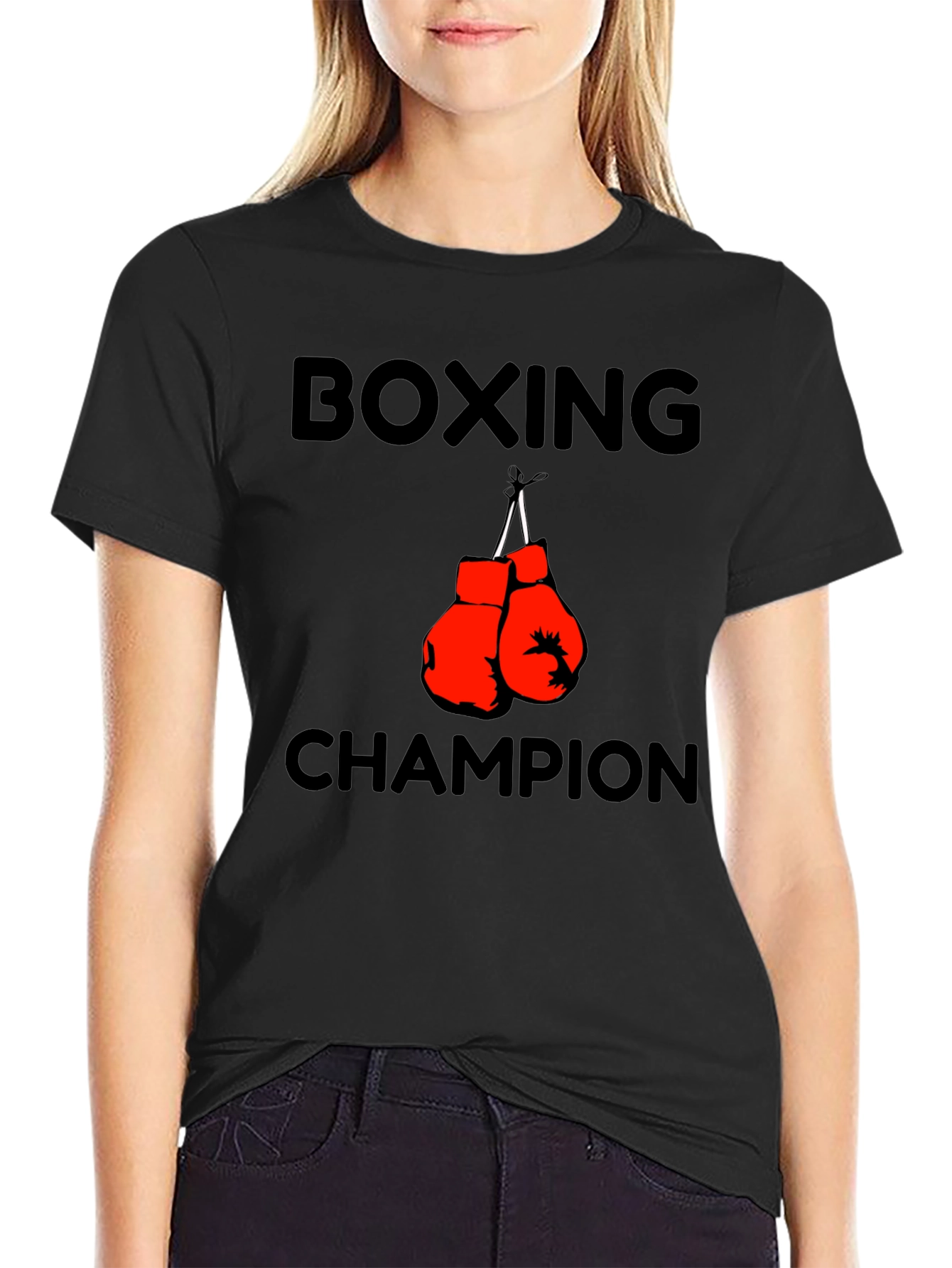 Boxing Champion Graphic T-Shirt