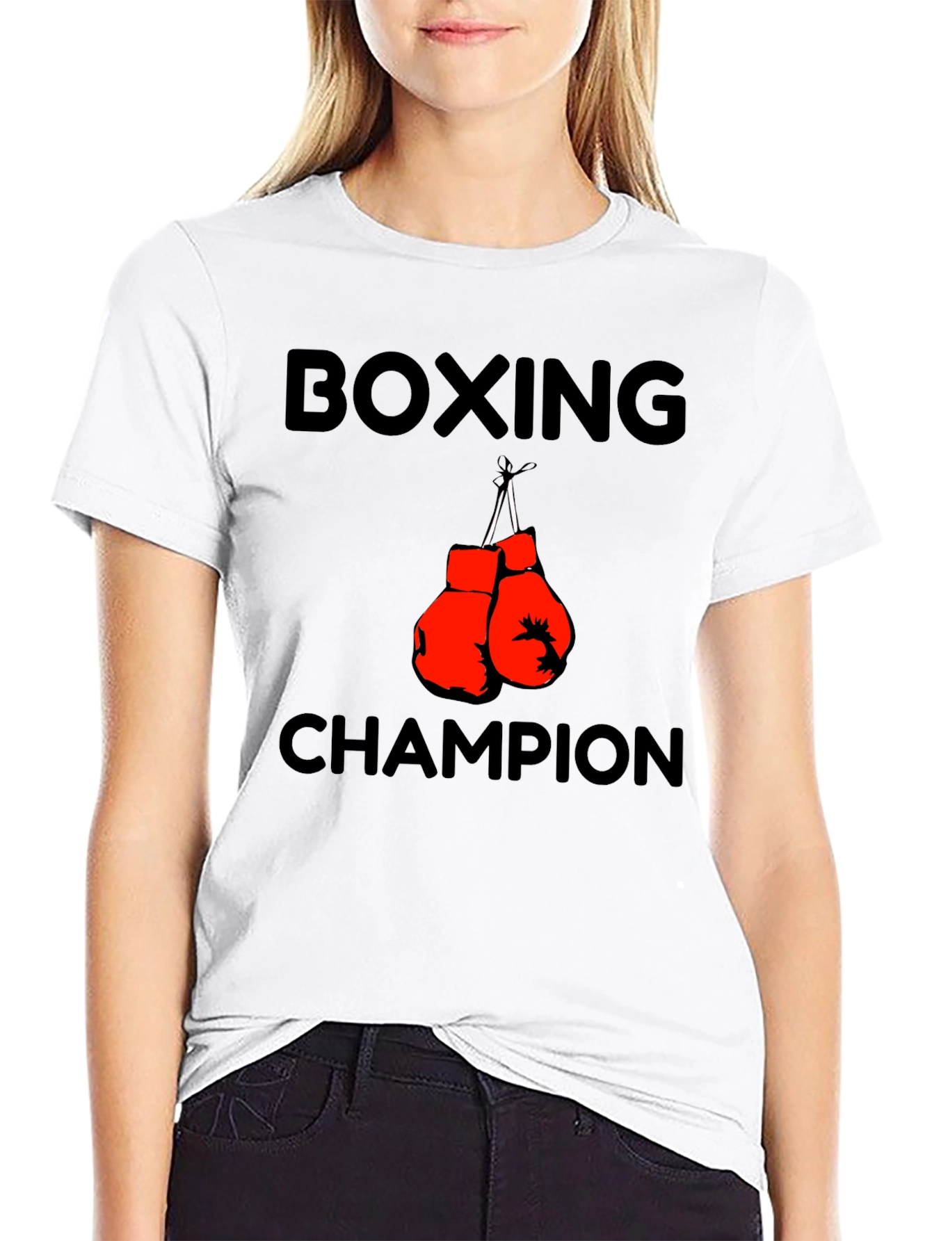 Boxing Champion Graphic T-Shirt