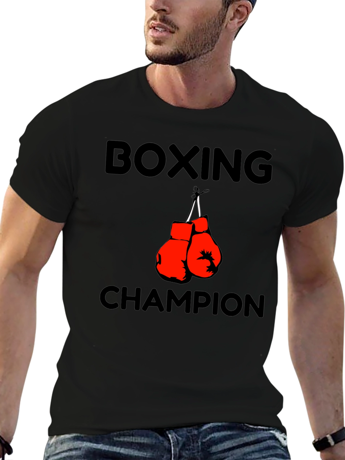 Boxing Champion Graphic T-Shirt