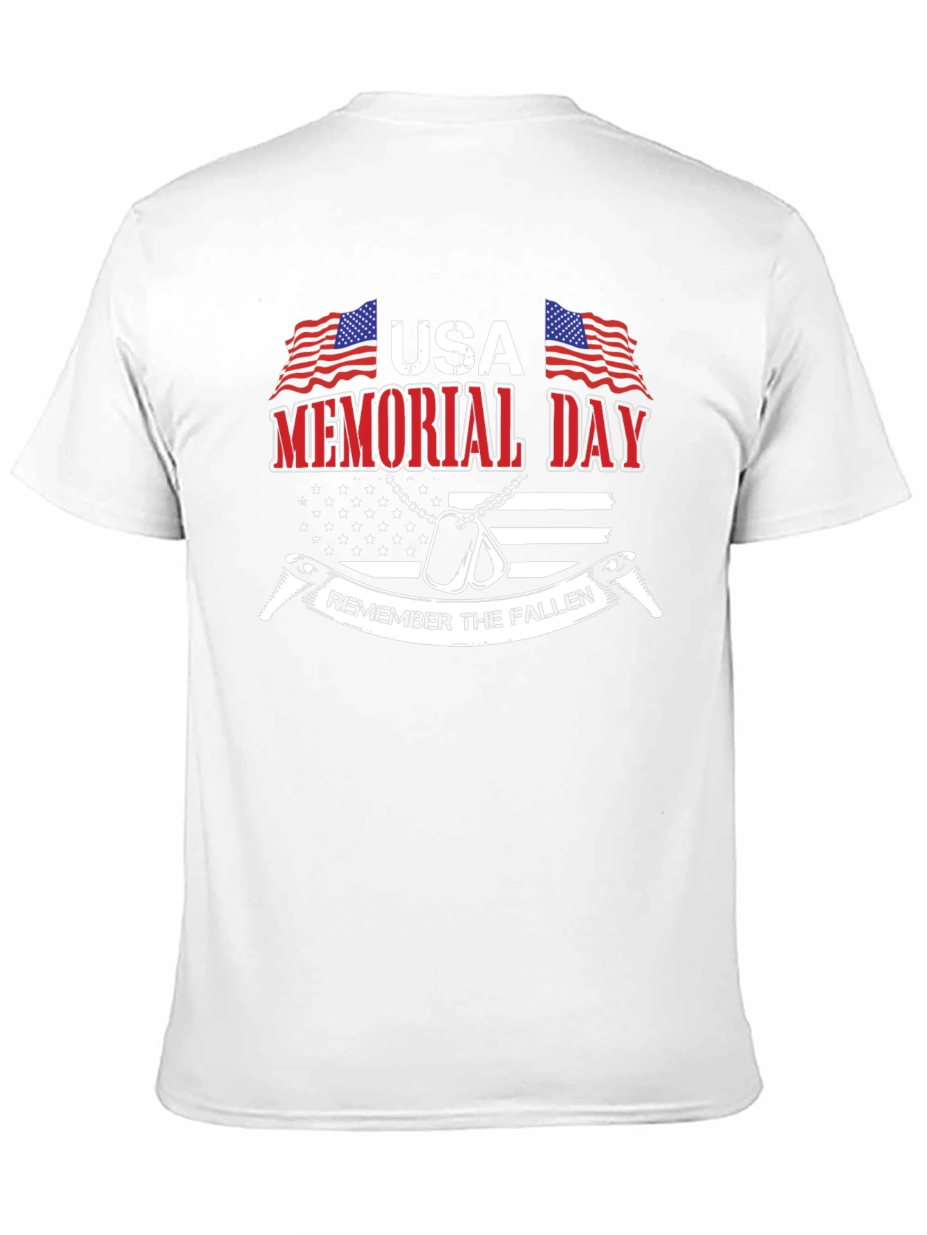 USA Memorial Day T-Shirt – Remember the Fallen Patriotic Tee