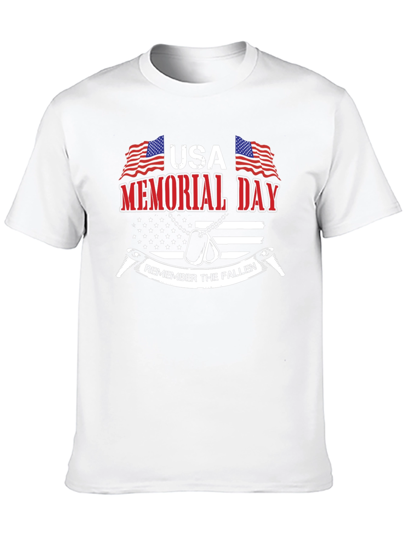 USA Memorial Day T-Shirt – Remember the Fallen Patriotic Tee