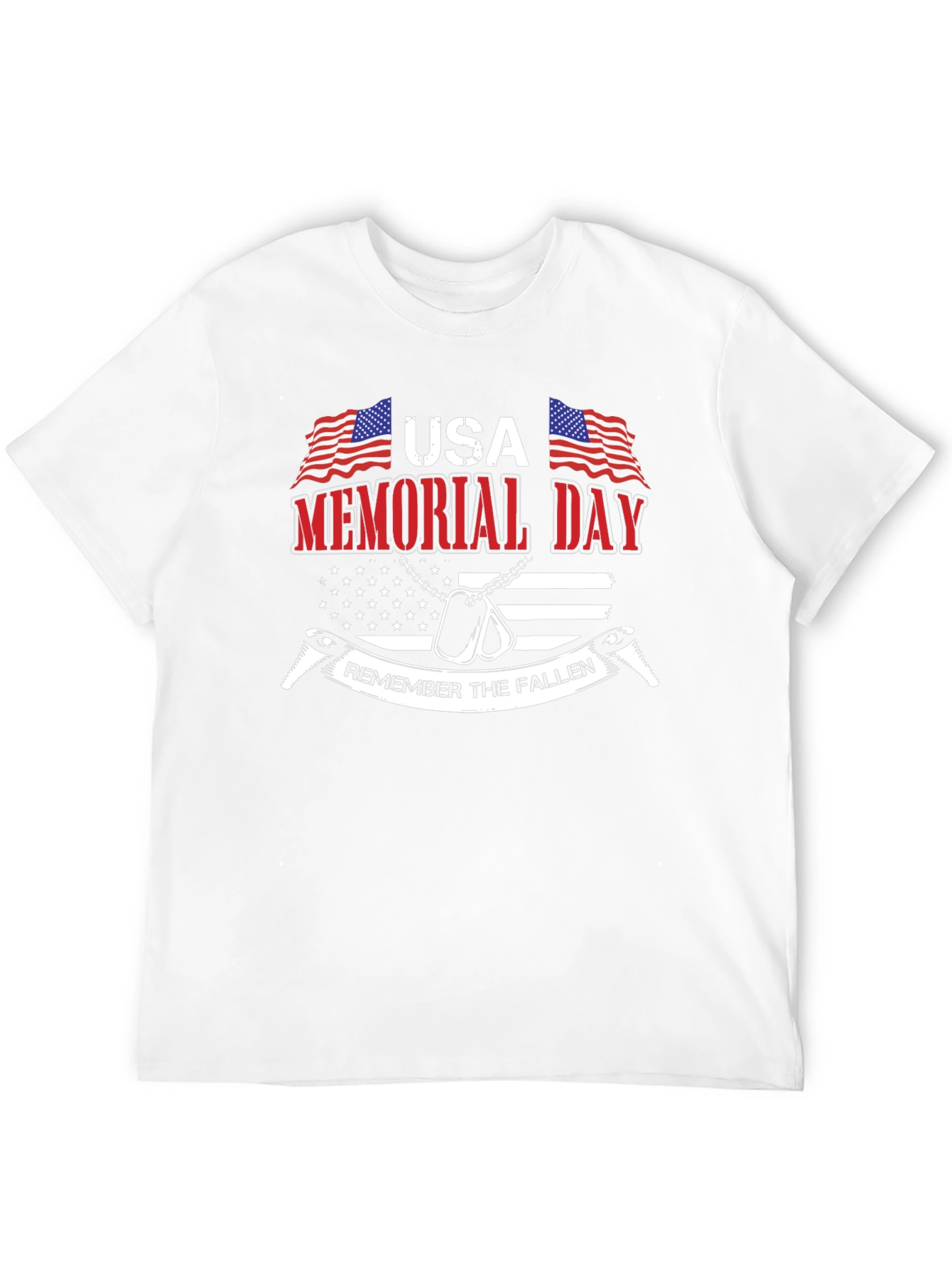 USA Memorial Day T-Shirt – Remember the Fallen Patriotic Tee