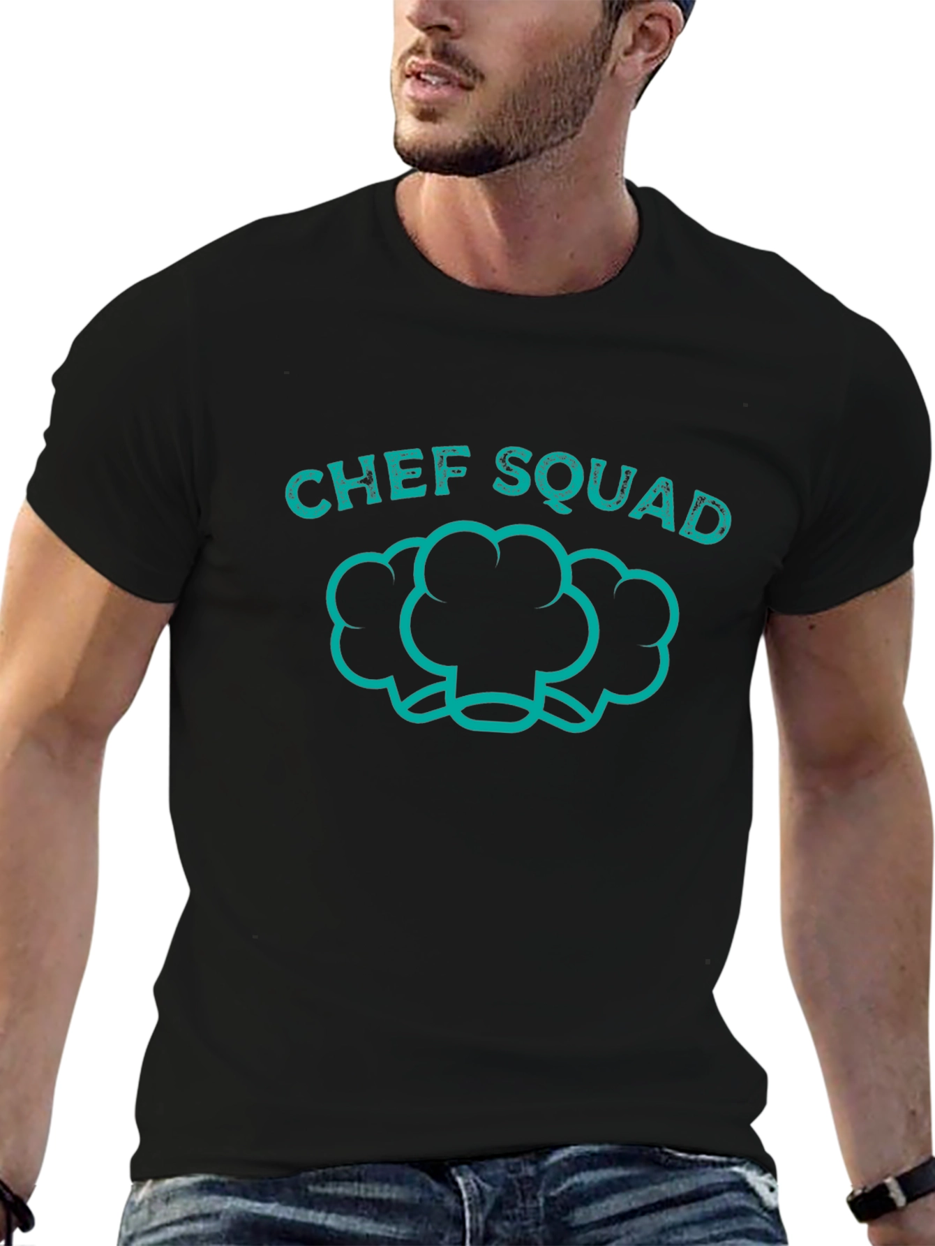 Chef Squad Graphic T-Shirt - Culinary Team Apparel