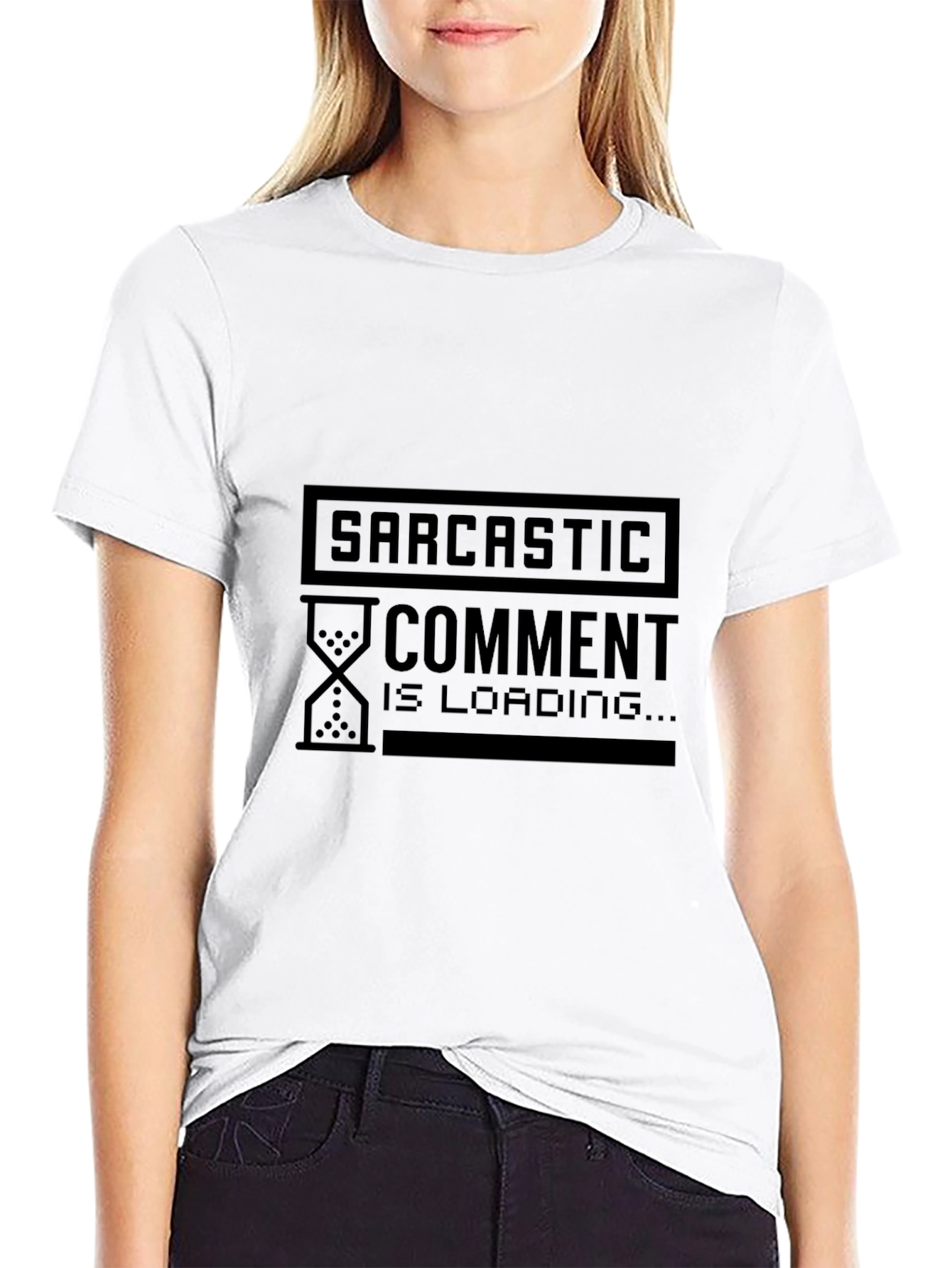 Sarcastic Comment Loading Graphic T-Shirt