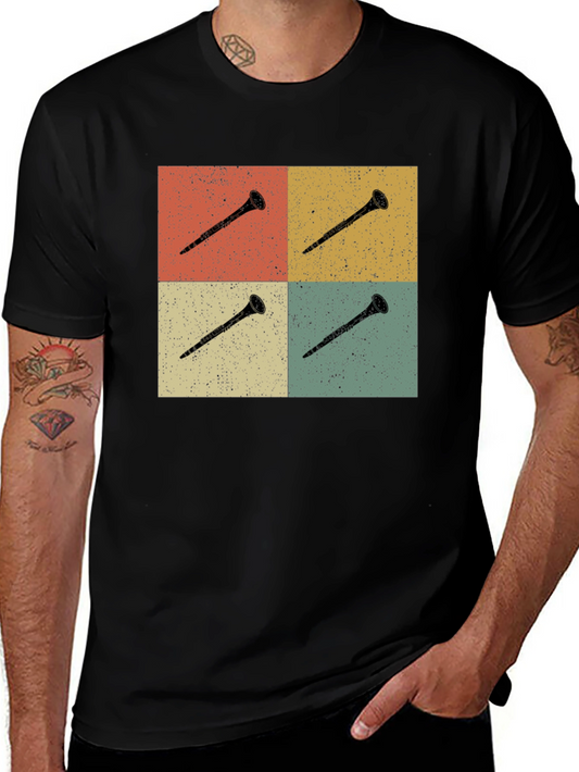 Retro Clarinet T-Shirt - Music Lover Tee