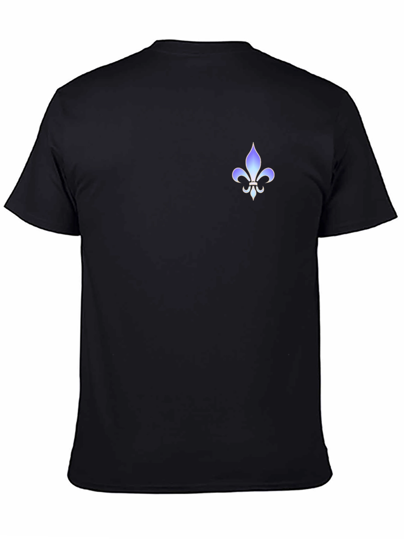Fleur-de-lis Graphic Tee - Modern Style