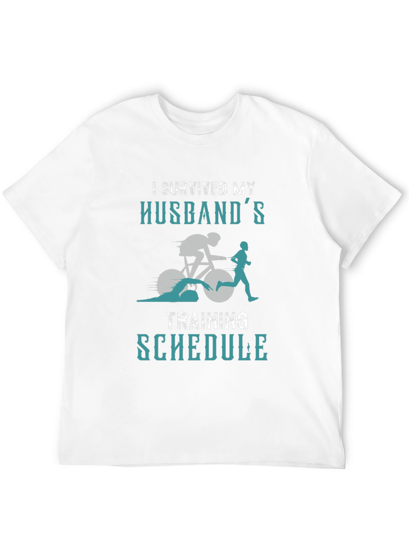 I Survived My Husbands Training Schedule T-Shirt