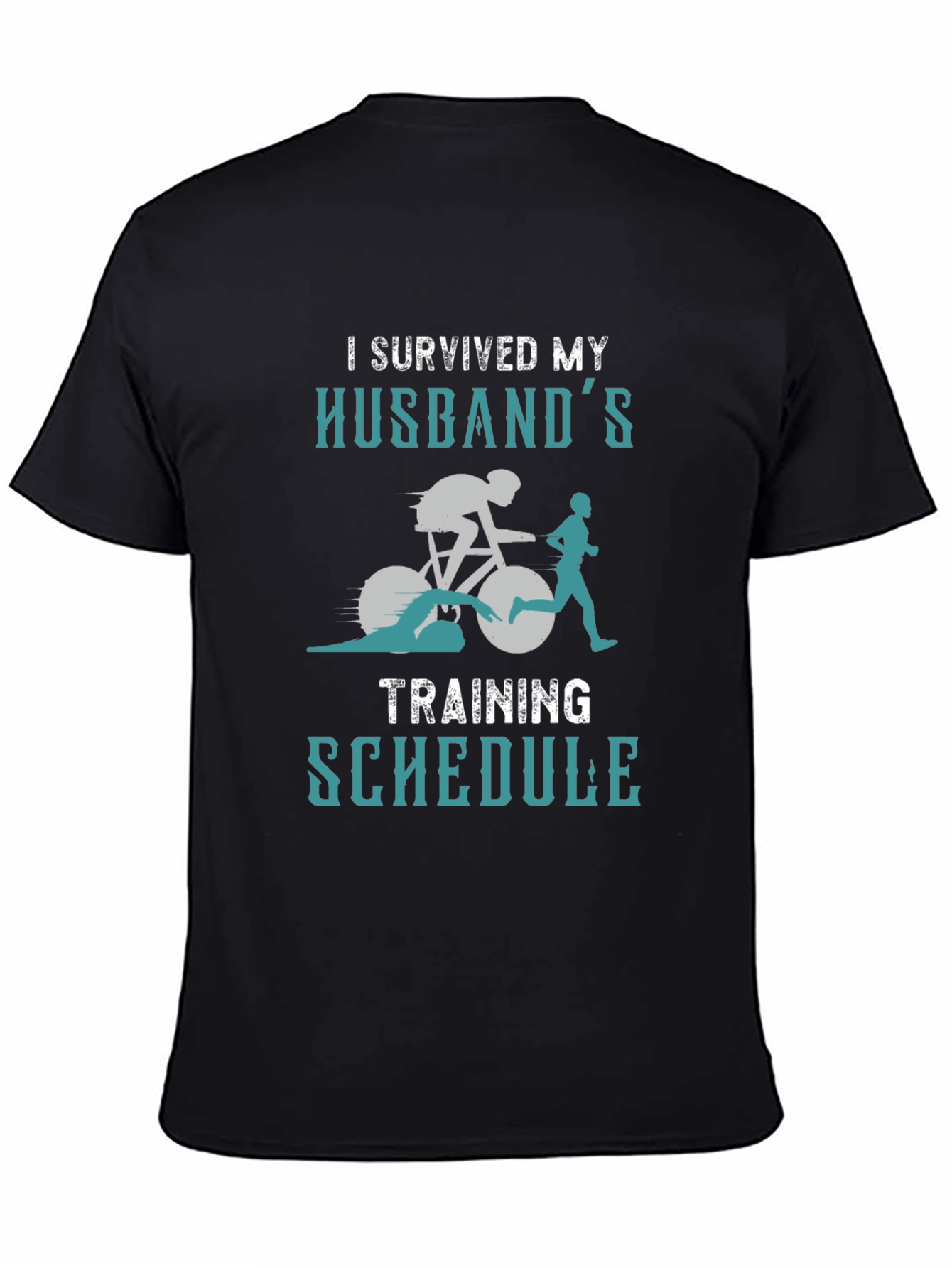 I Survived My Husbands Training Schedule T-Shirt