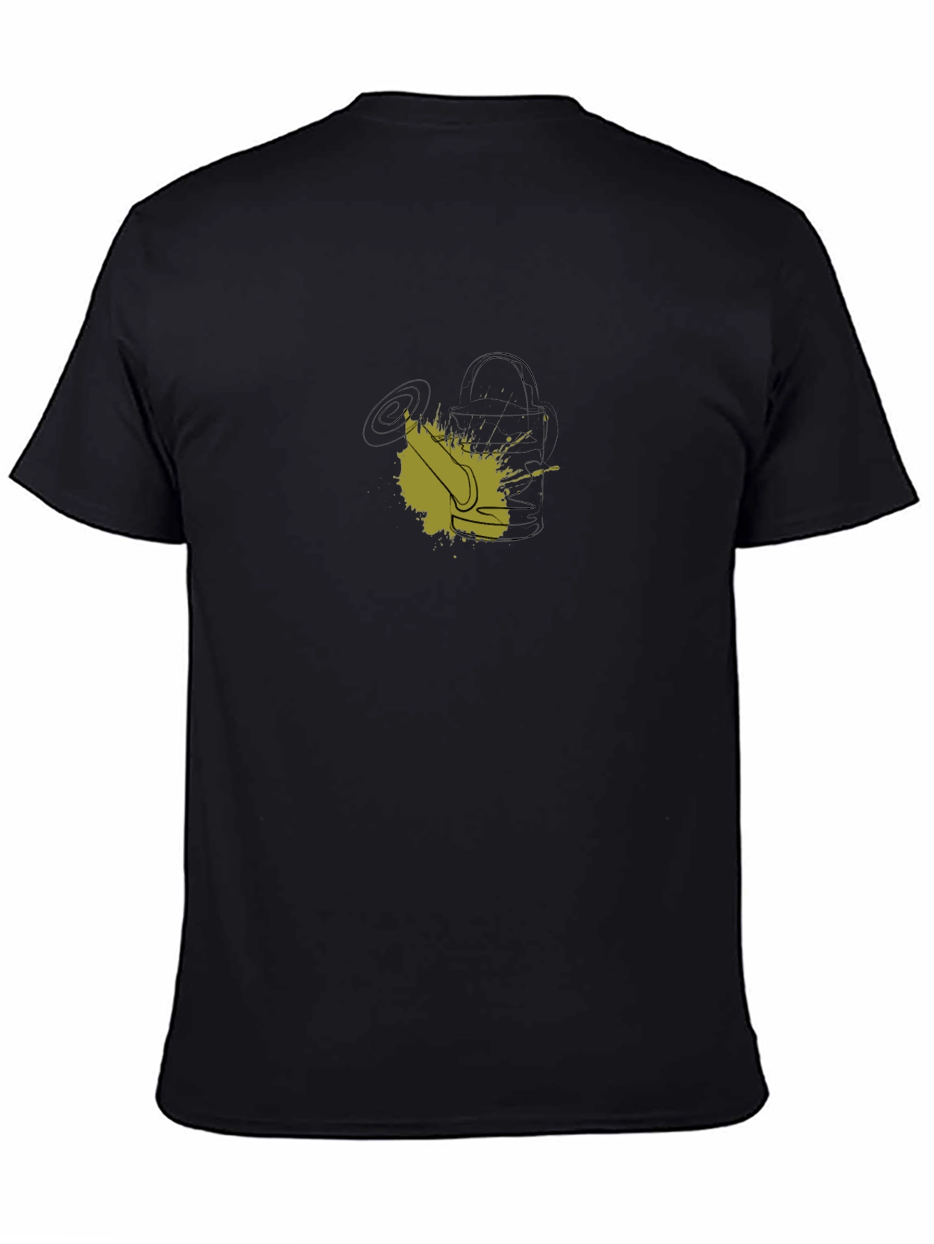 Olive Splash Watering Can Graphic Tee