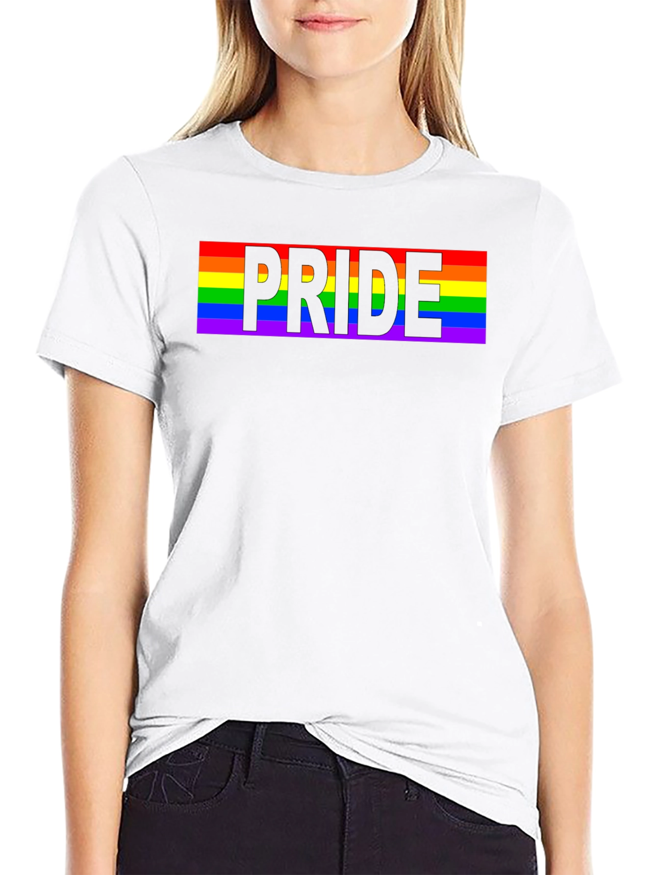 Pride Rainbow T-Shirt - LGBTQ+ Gay Pride Month Tee
