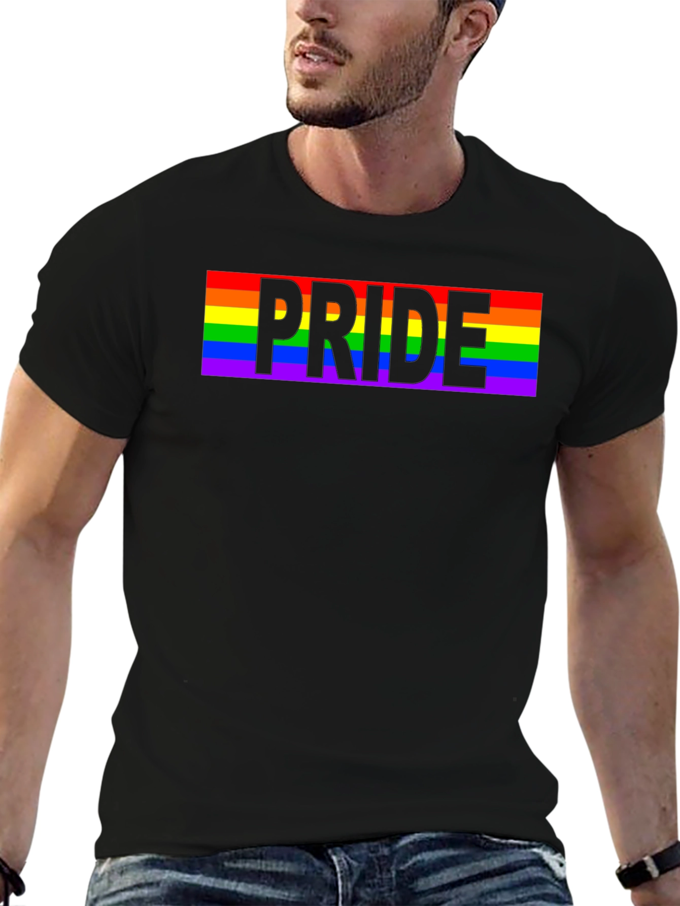 Pride Rainbow T-Shirt - LGBTQ+ Gay Pride Month Tee