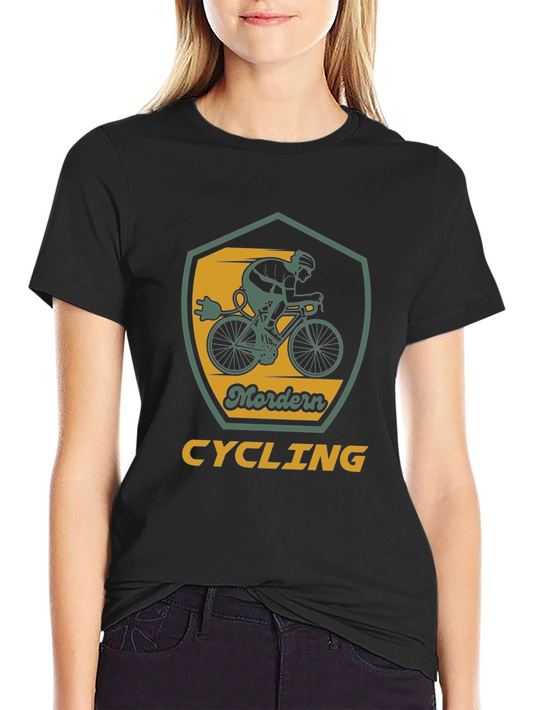 Modern Cycling Electric Bike T-Shirt