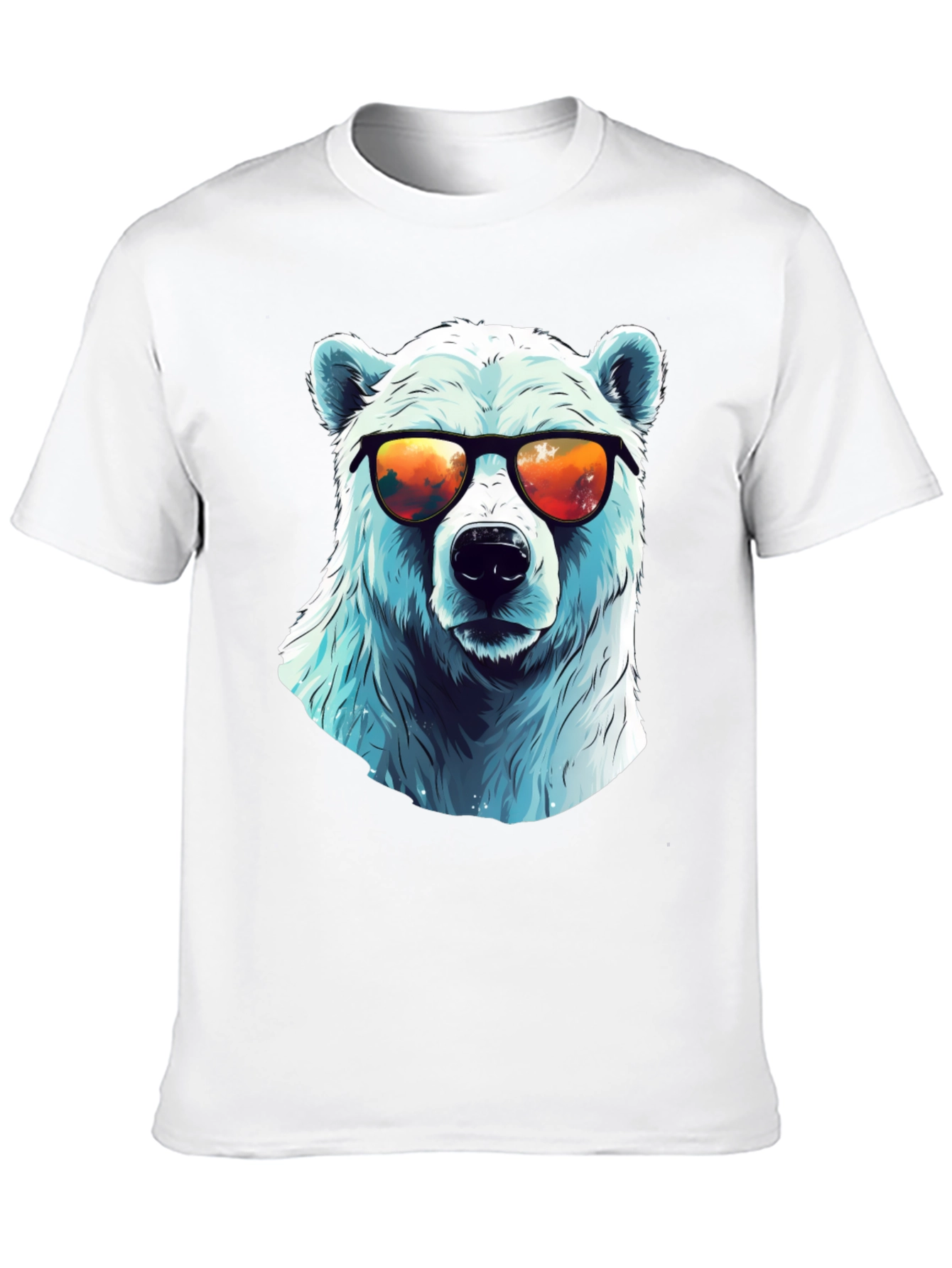 Cool Polar Bear Graphic Tee