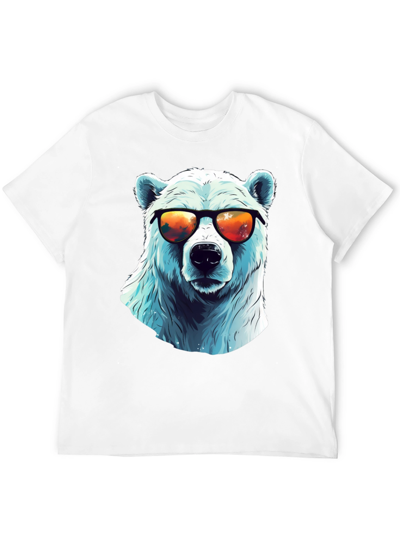 Cool Polar Bear Graphic Tee