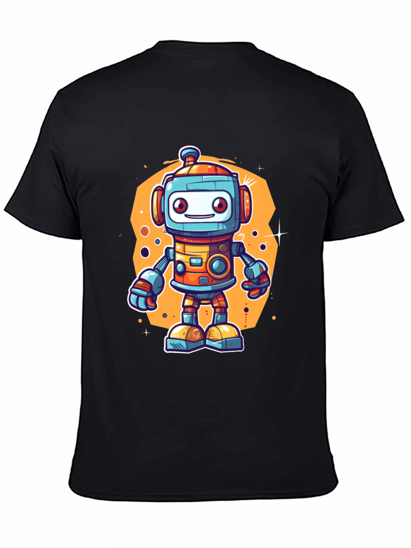 Robot Graphic Tee - Fun and Futuristic Style