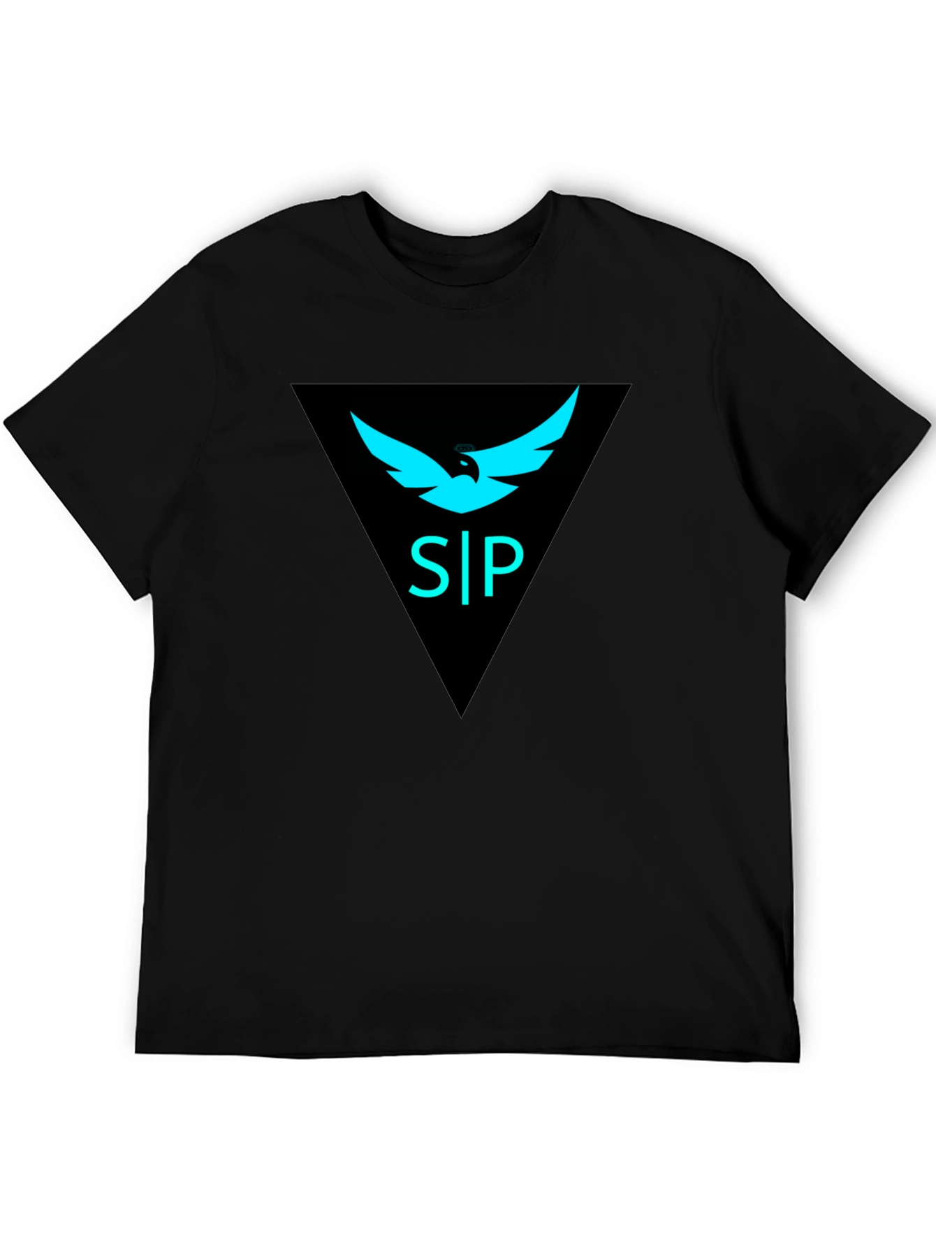 S|P Bird Logo Graphic Tee - Mens Black T-Shirt