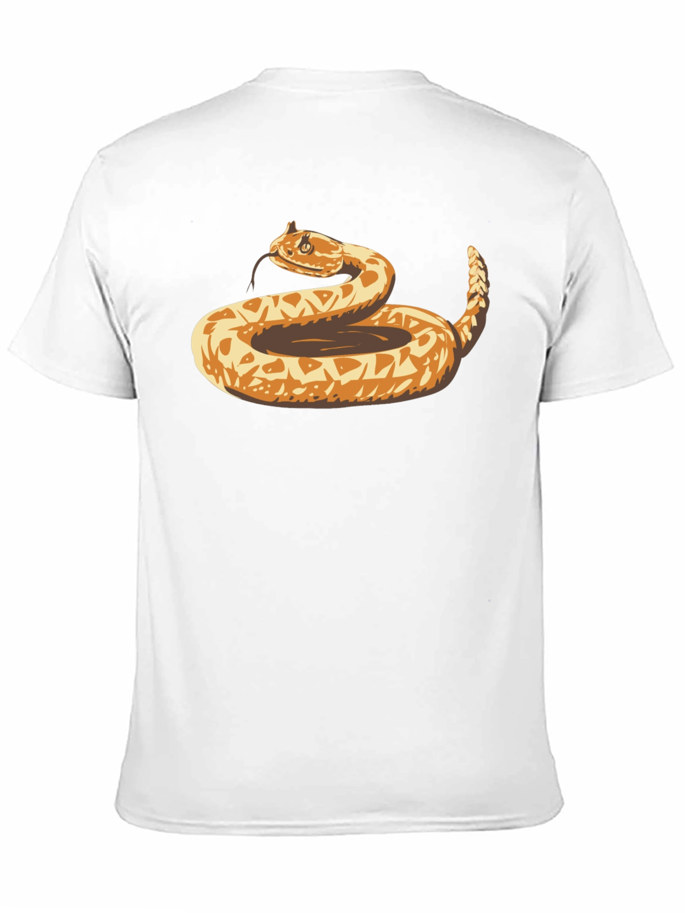 Snake Graphic Black T-Shirt
