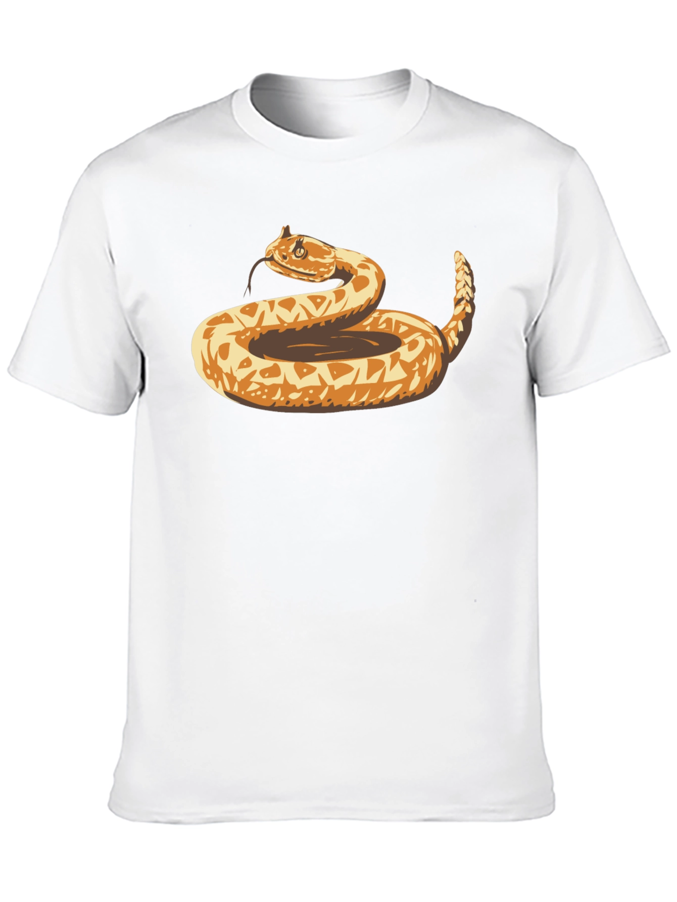 Snake Graphic Black T-Shirt