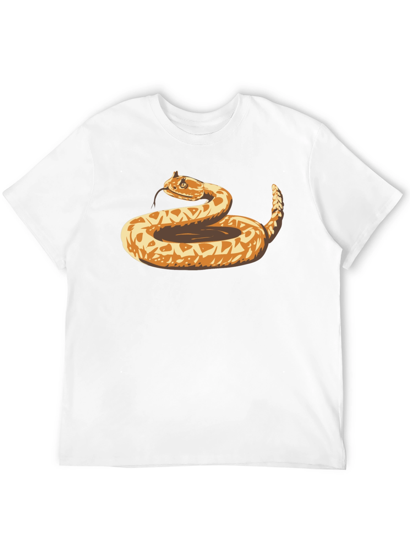 Snake Graphic Black T-Shirt