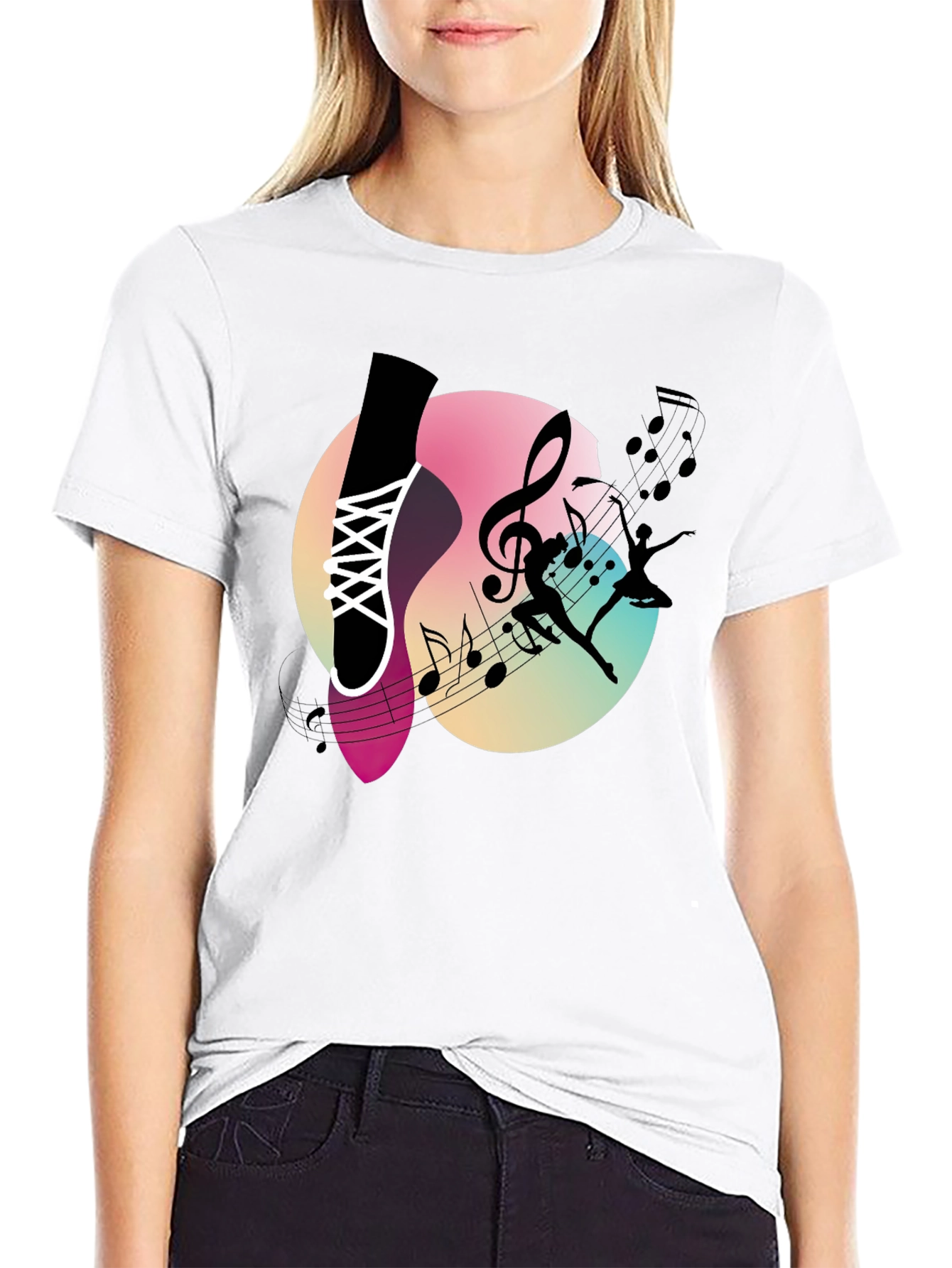 Ballet Music T-Shirt Dancer Tee