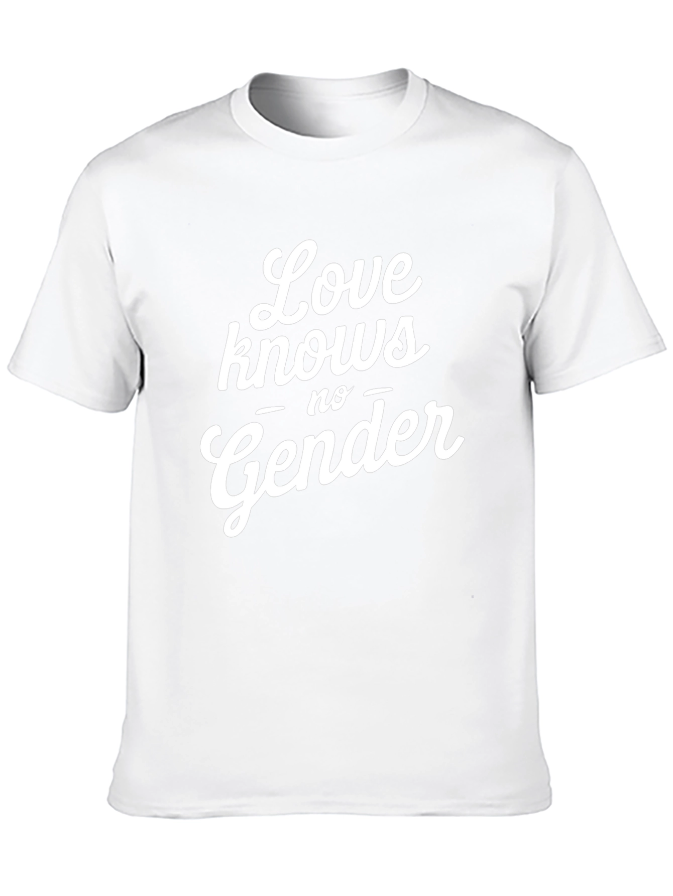 Love Knows No Gender Black T-Shirt