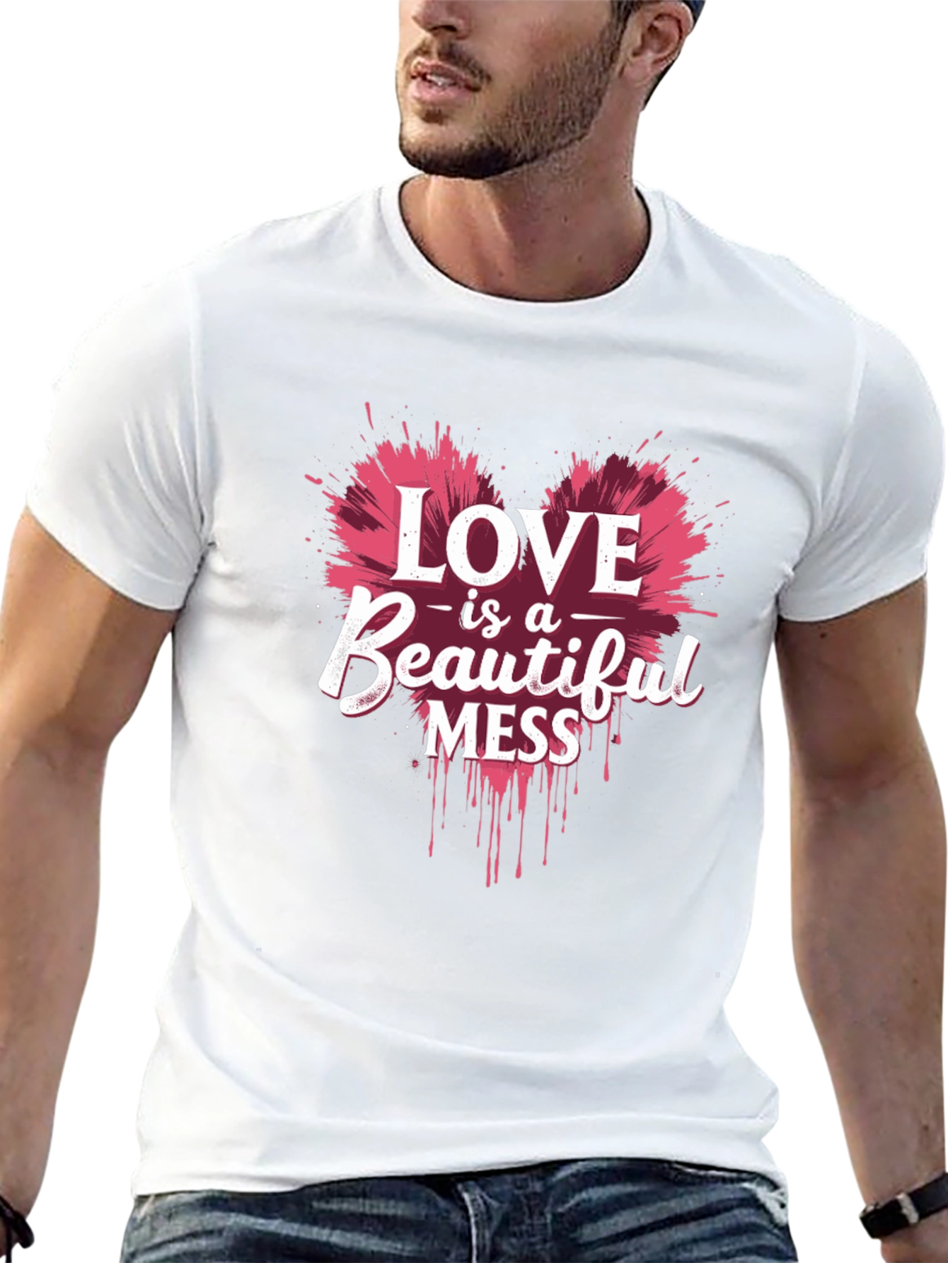 Love is a Beautiful Mess Graphic Tee - Unisex