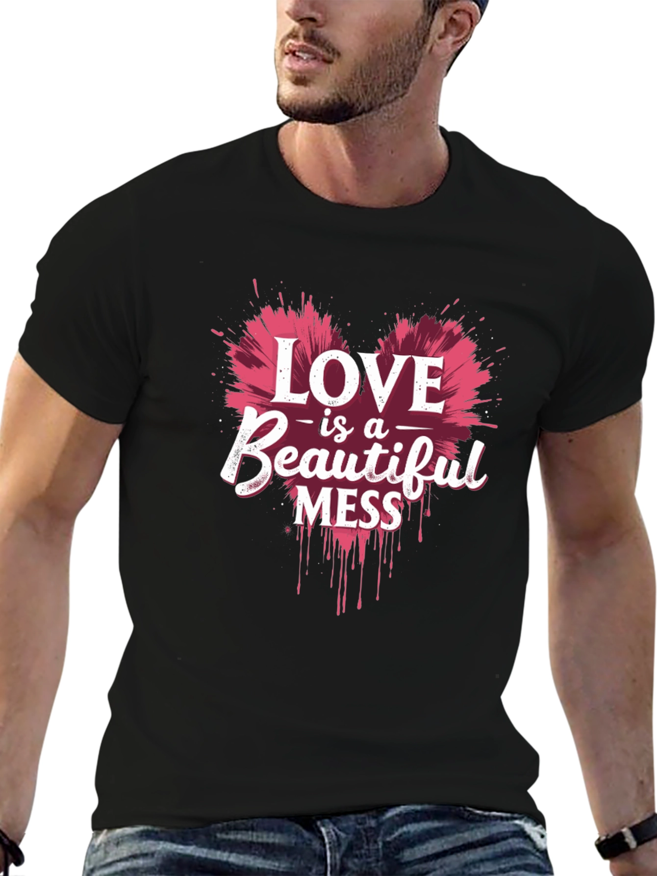 Love is a Beautiful Mess Graphic Tee - Unisex