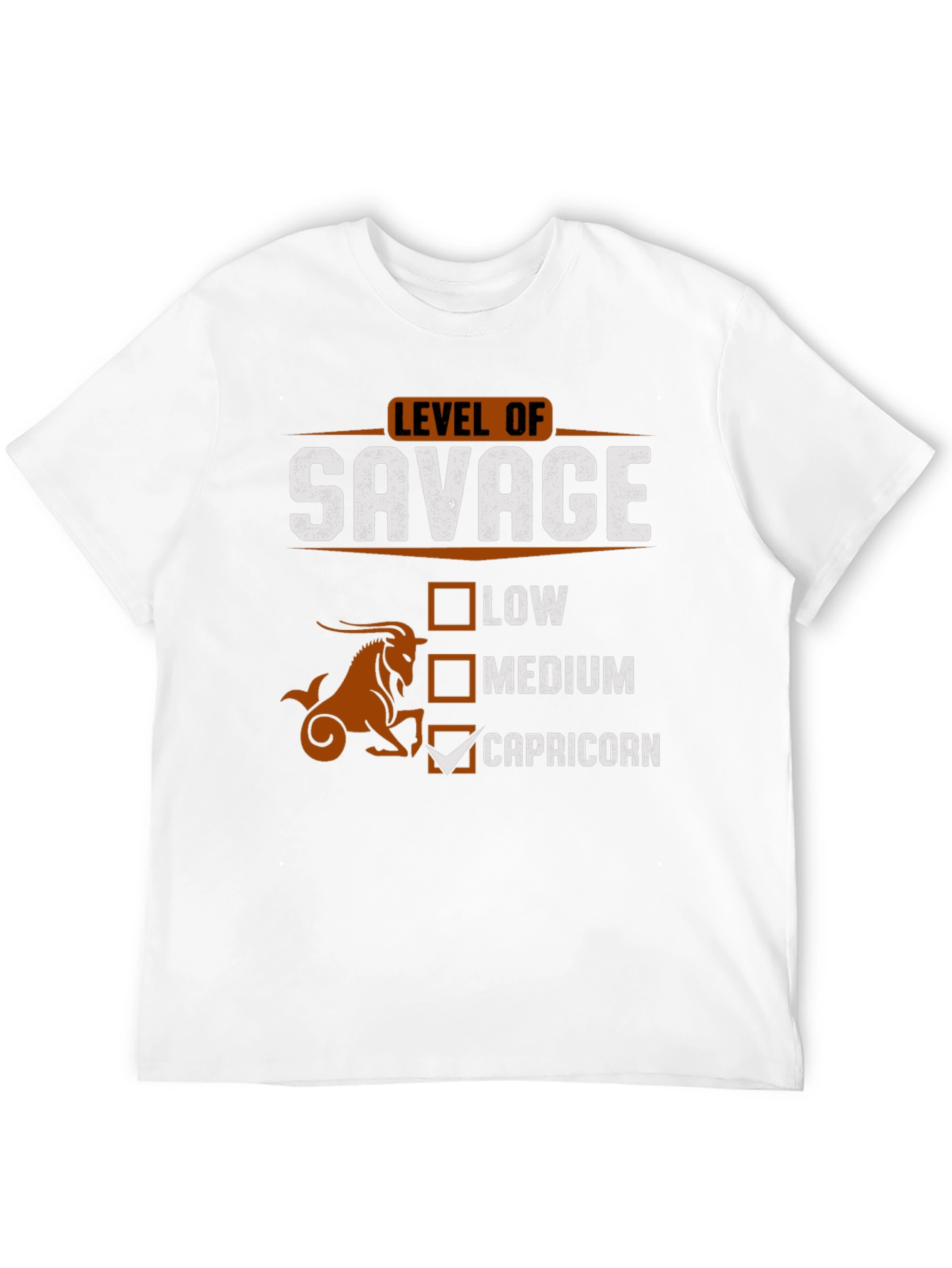 Capricorn Savage Level T-Shirt