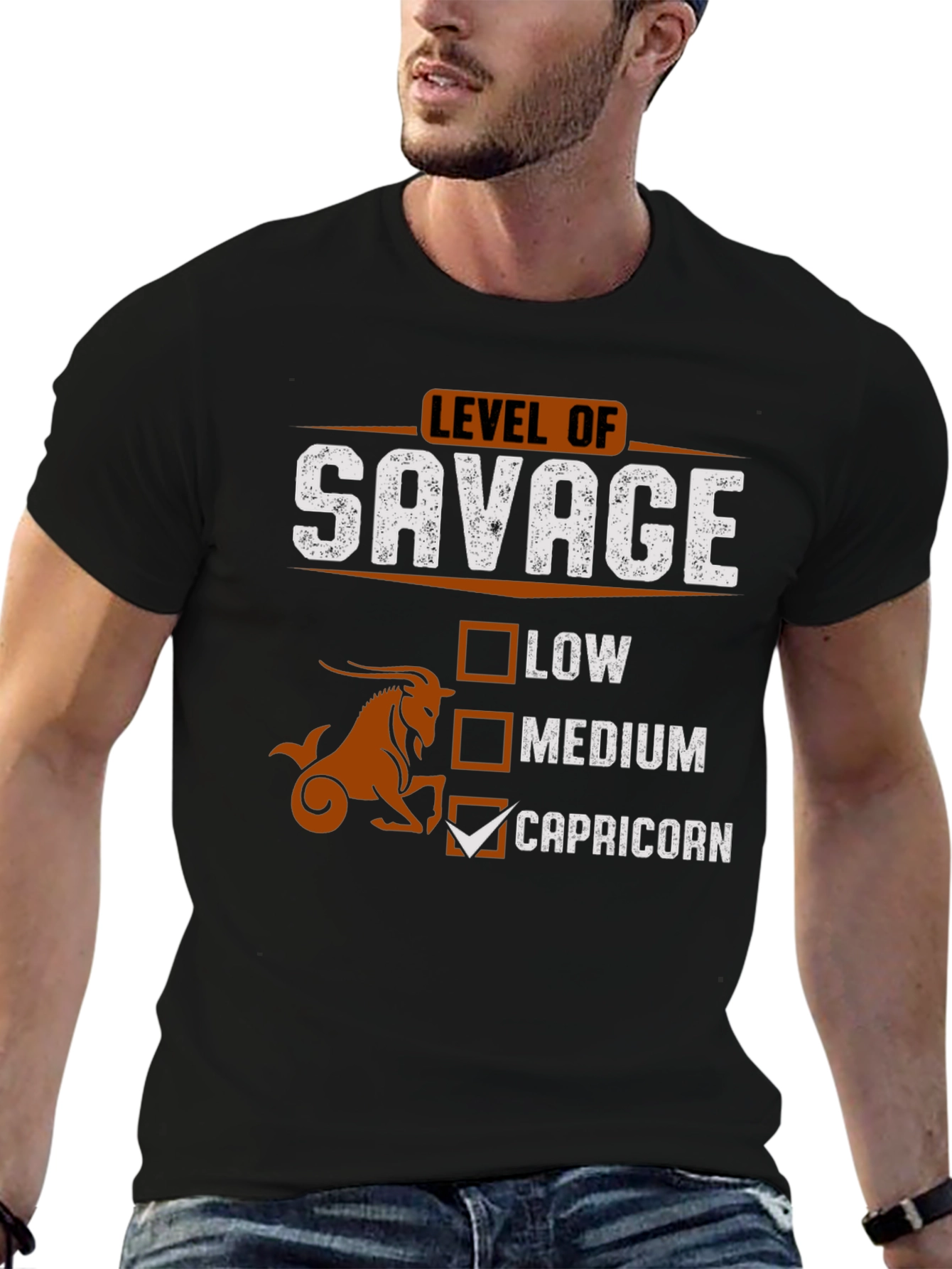 Capricorn Savage Level T-Shirt
