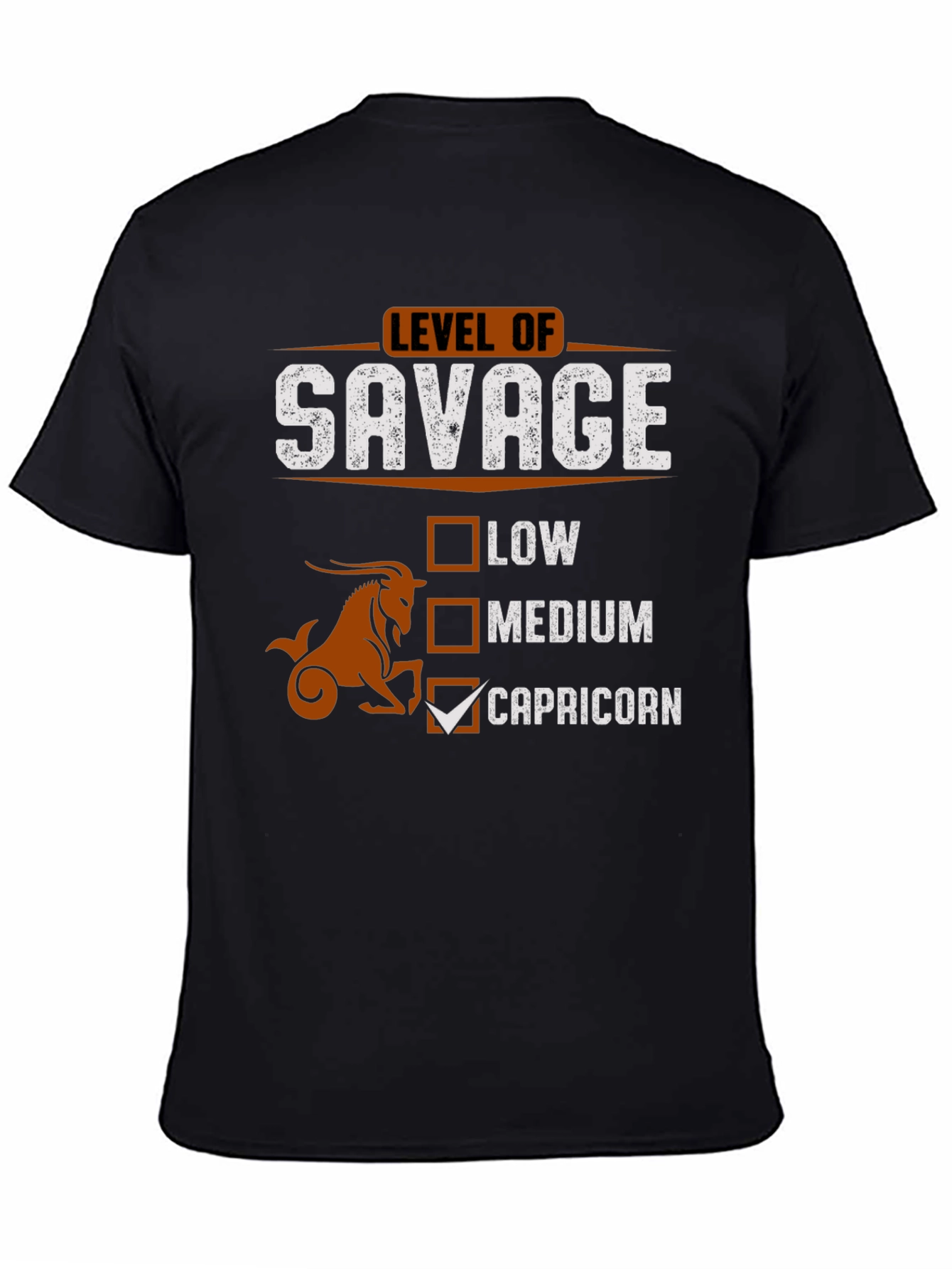 Capricorn Savage Level T-Shirt