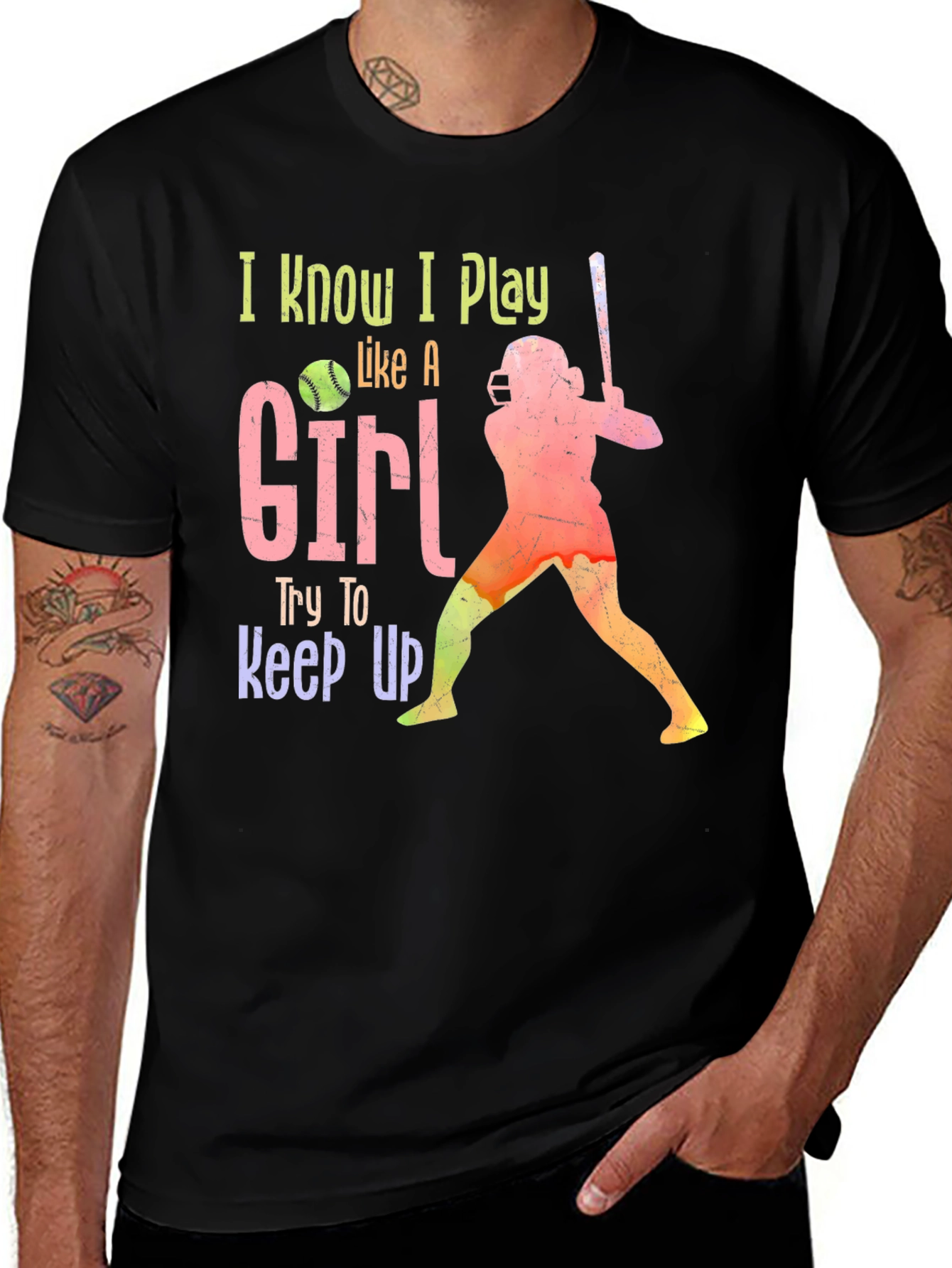 I Know I Play Like A Girl T-Shirt