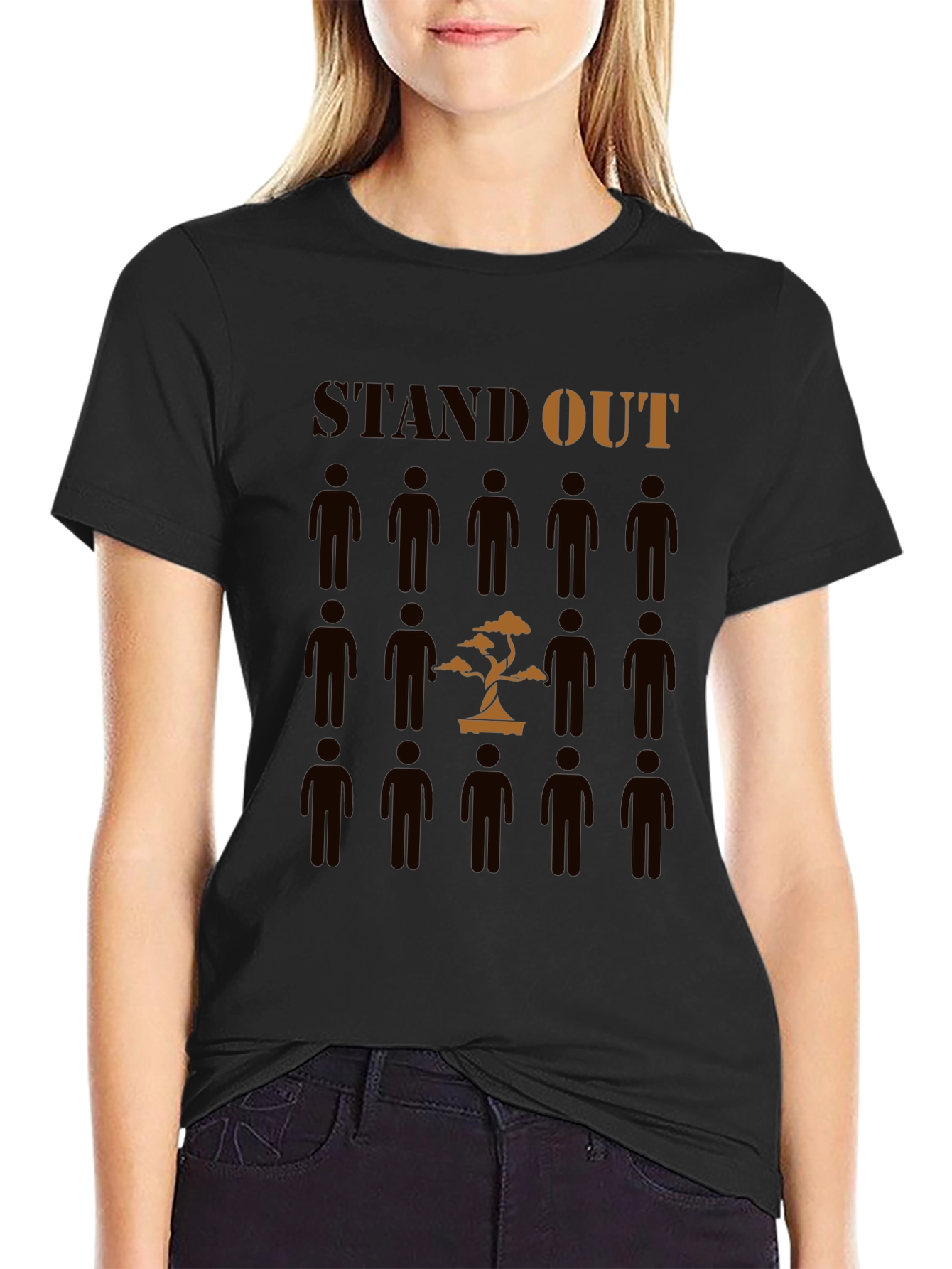 Stand Out T-Shirt - Unique Tree Design