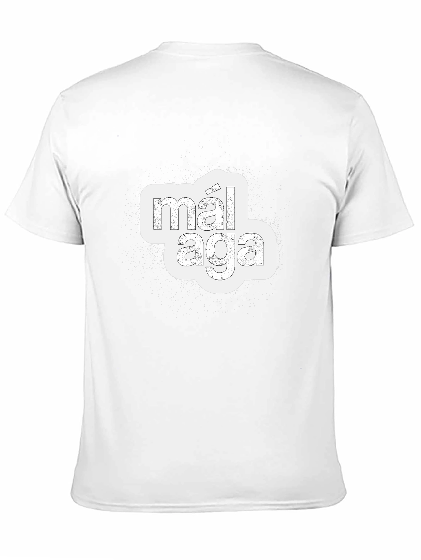Malaga Graphic Tee - Distressed Print