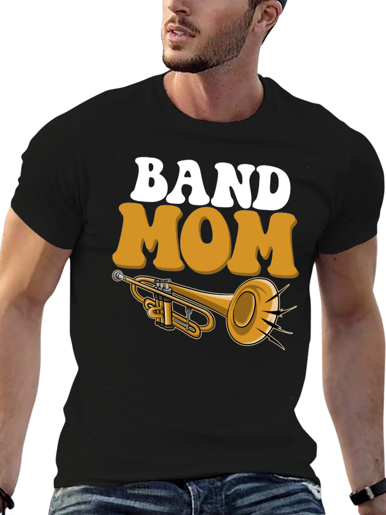 Band Mom Graphic T-Shirt - Music Lover Tee