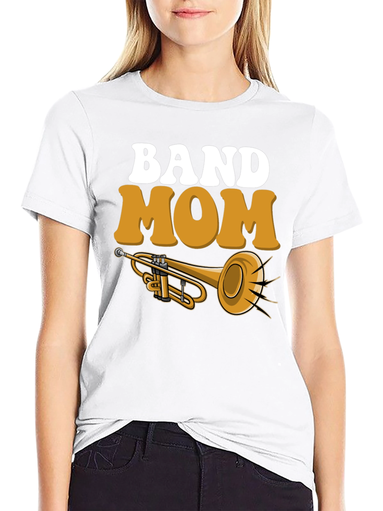 Band Mom Graphic T-Shirt - Music Lover Tee