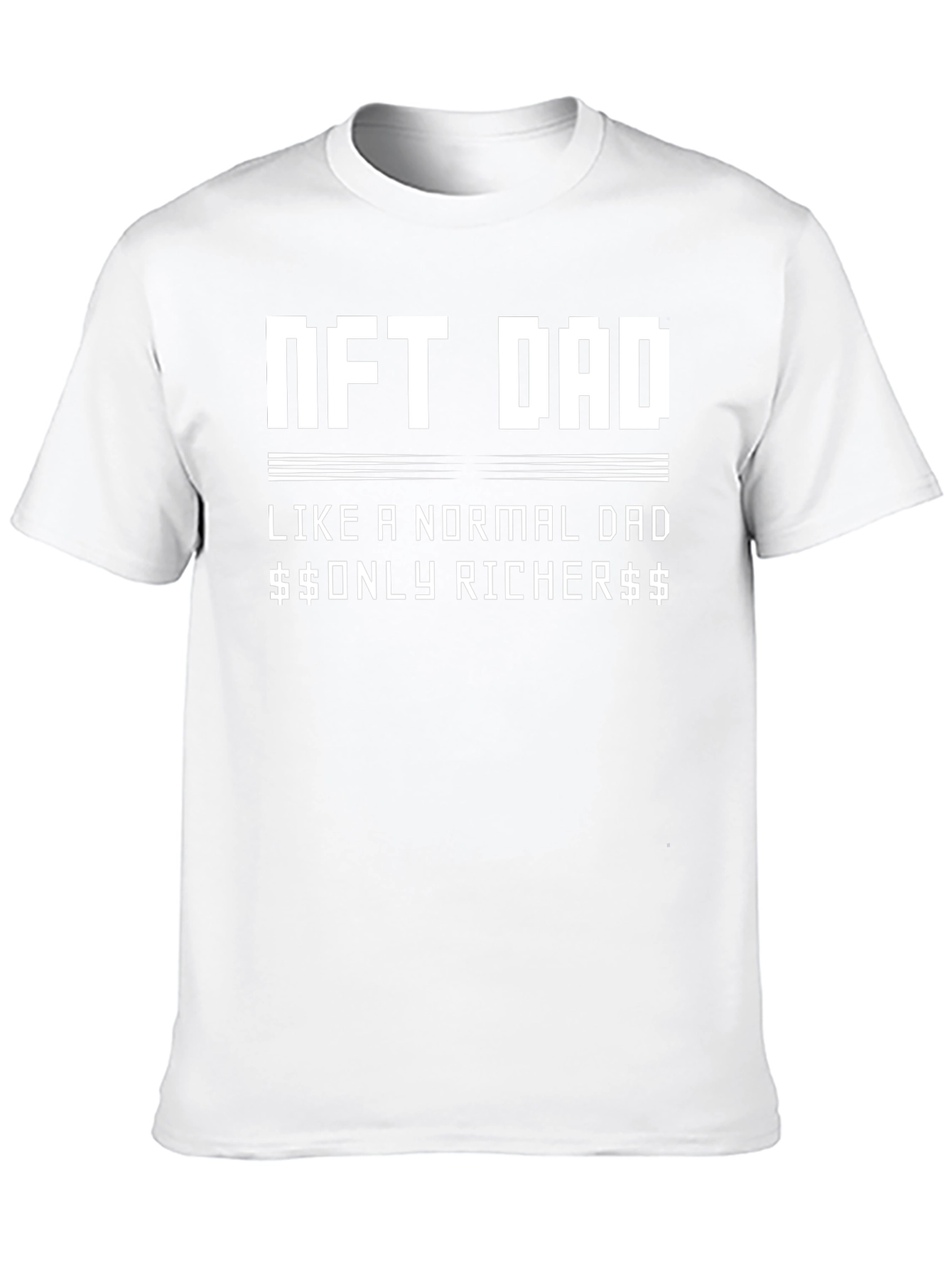 NFT Dad T-Shirt - Crypto Millionaire Style!