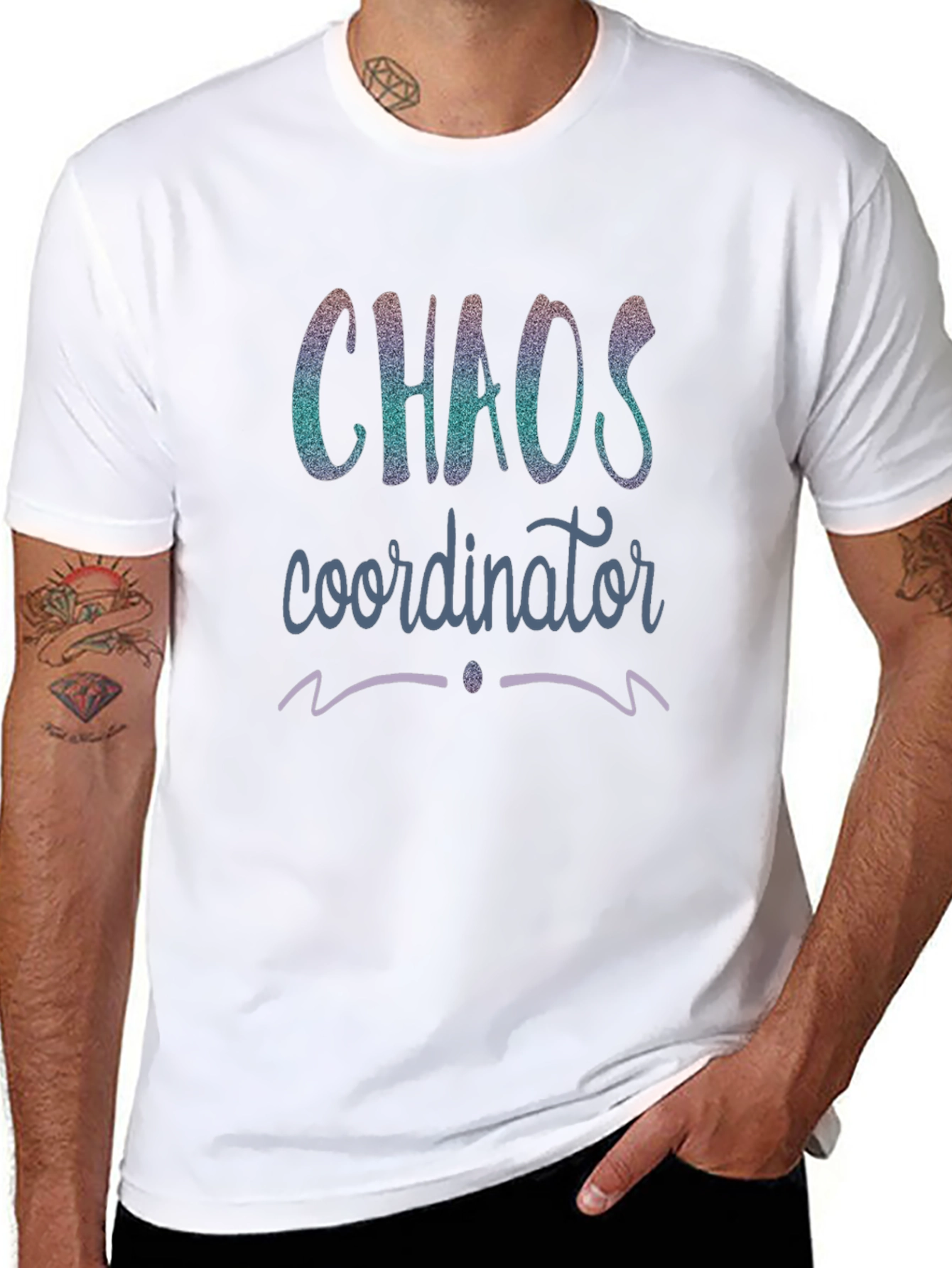 Chaos Coordinator Novelty Graphic Tee
