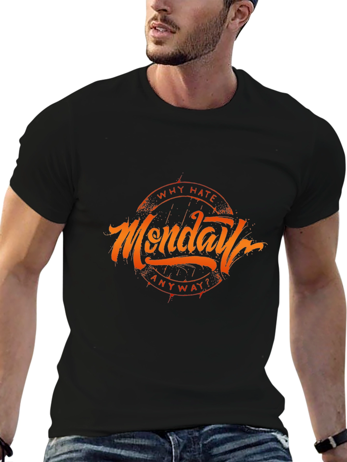 Why Hate Monday T-Shirt - Black