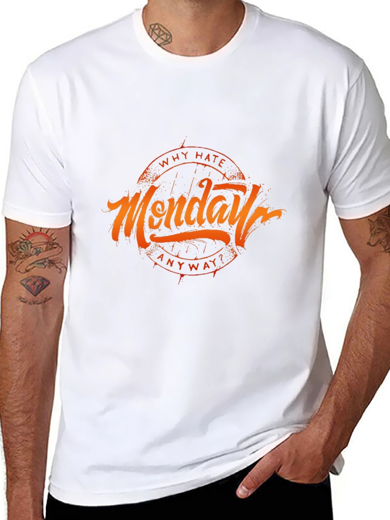 Why Hate Monday T-Shirt - Black