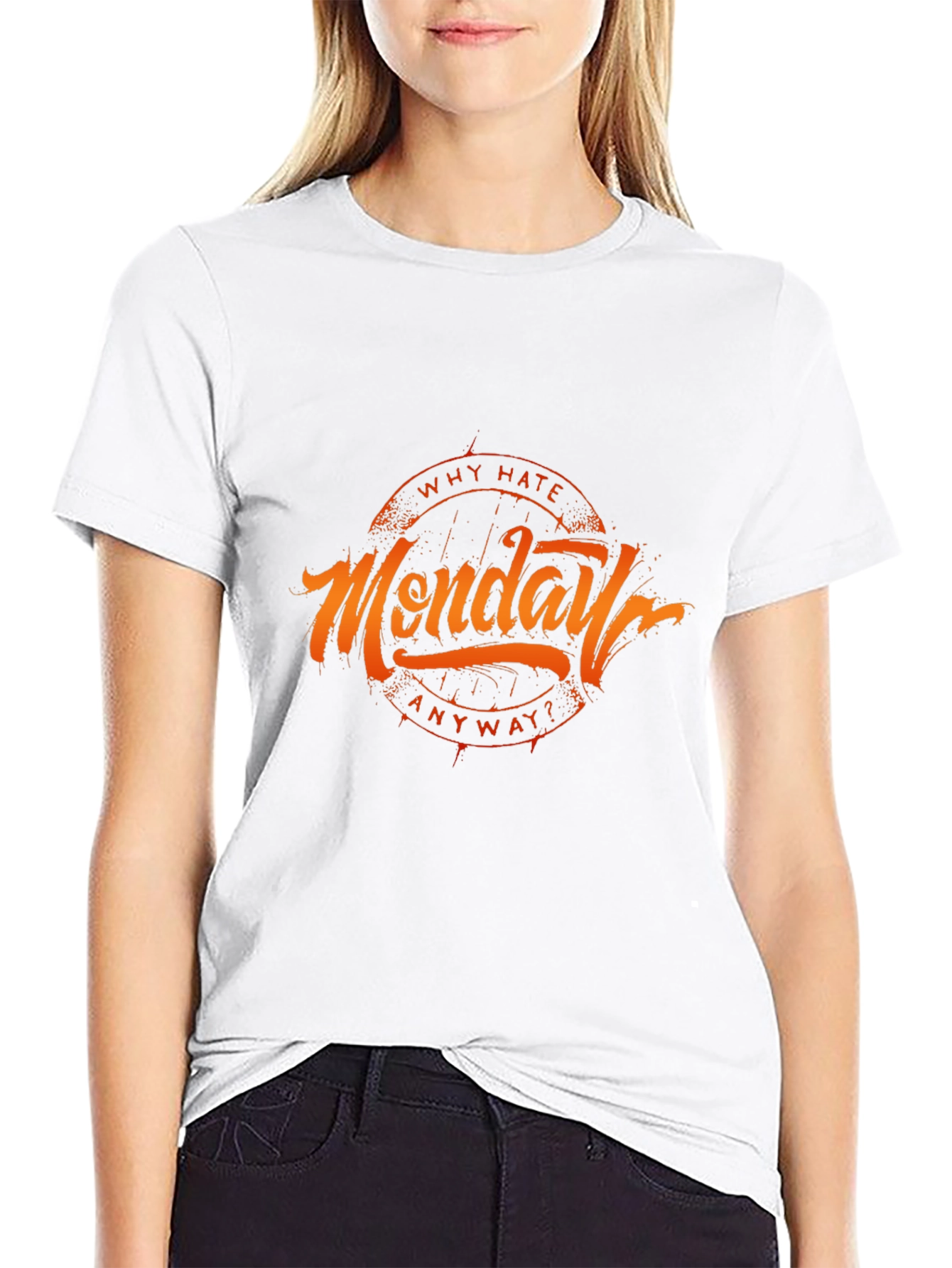 Why Hate Monday T-Shirt - Black